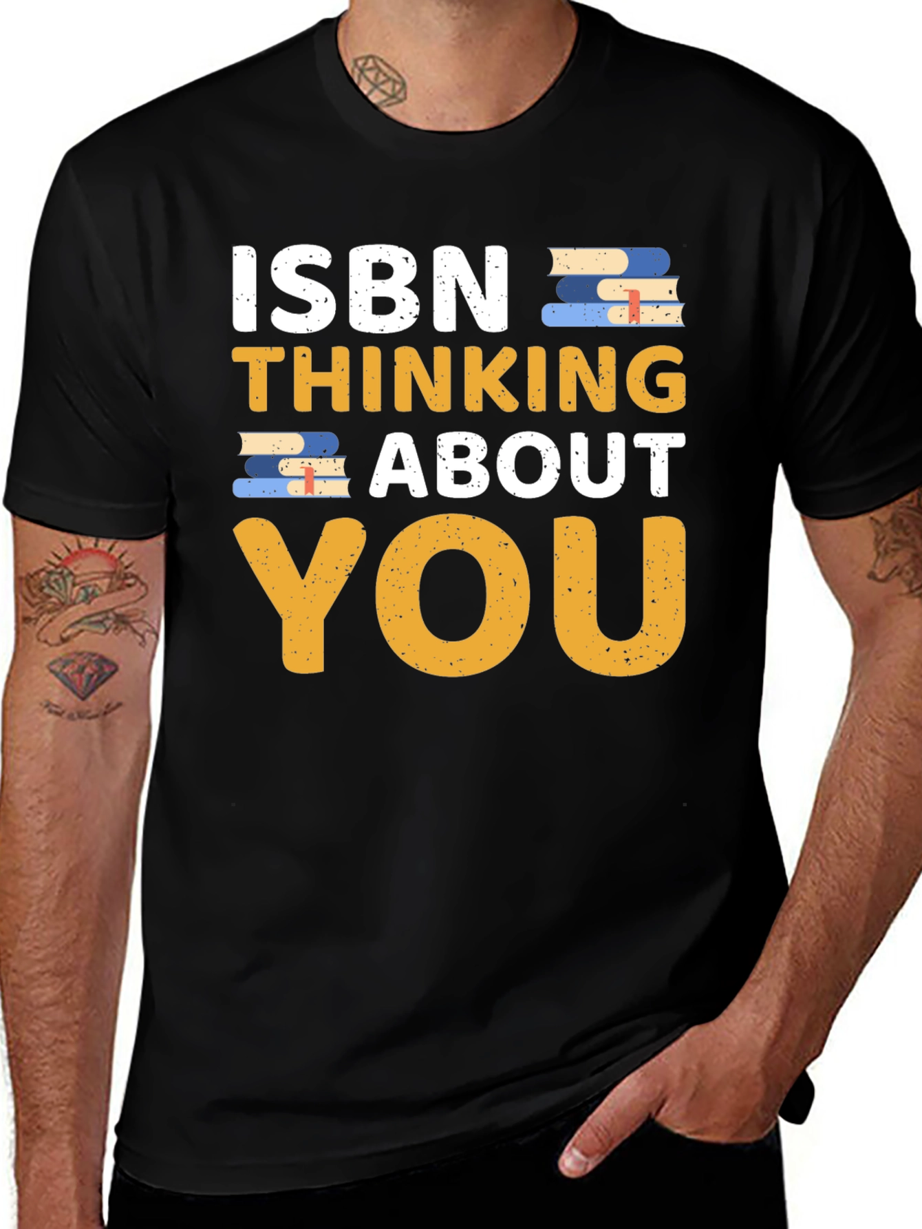 Variant 14 of ISBN Thinking About You T-Shirt