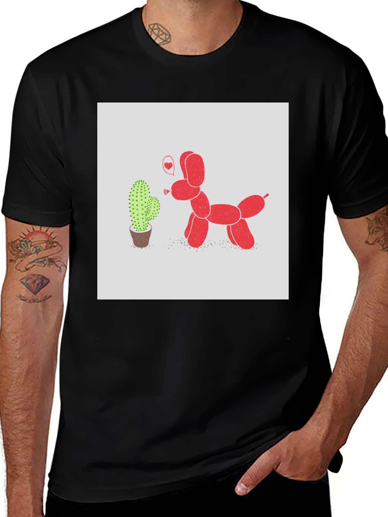 Variant 24 of Cactus Love T-Shirt