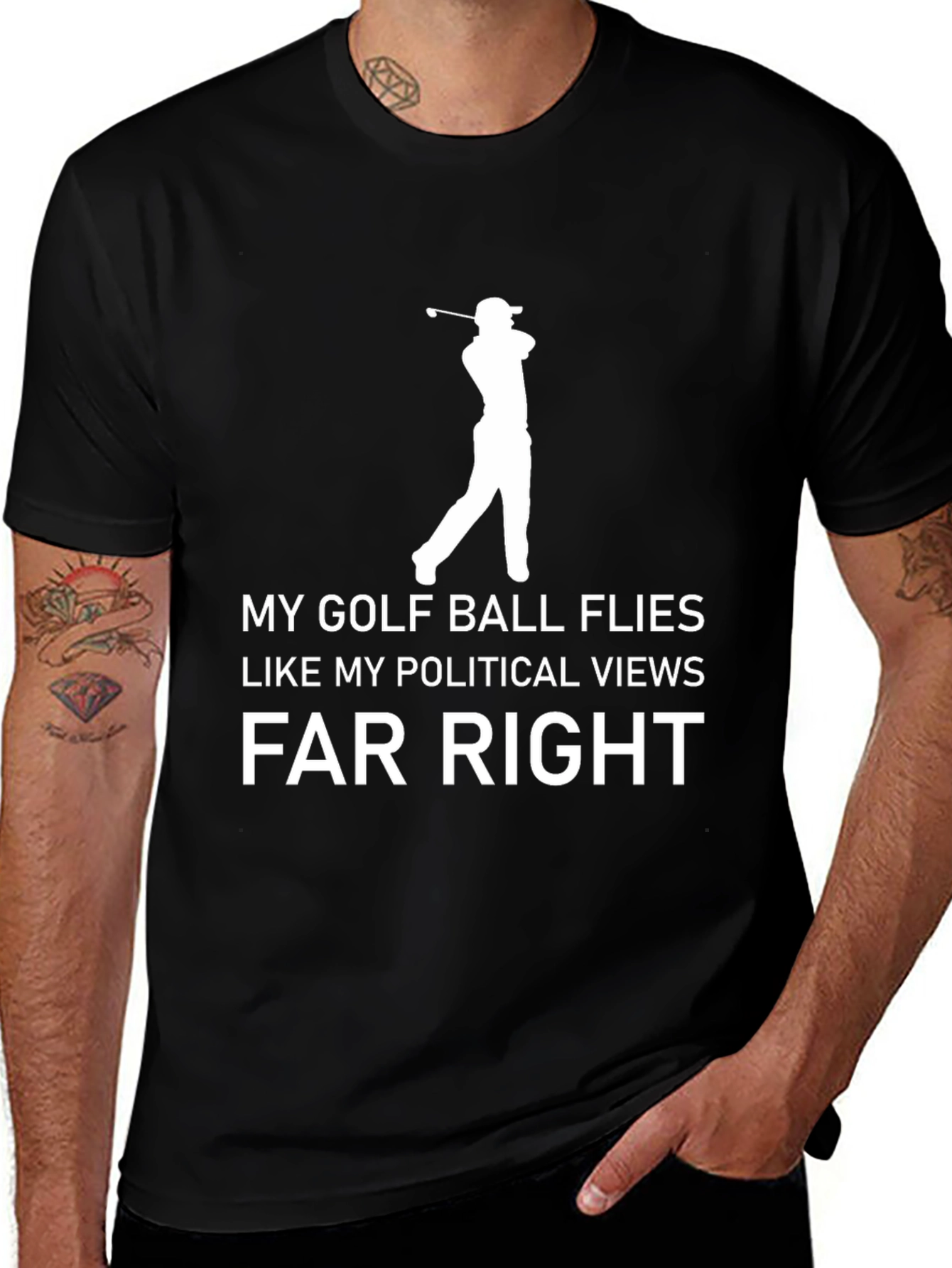 Variant 29 of Far Right Golf T-Shirt