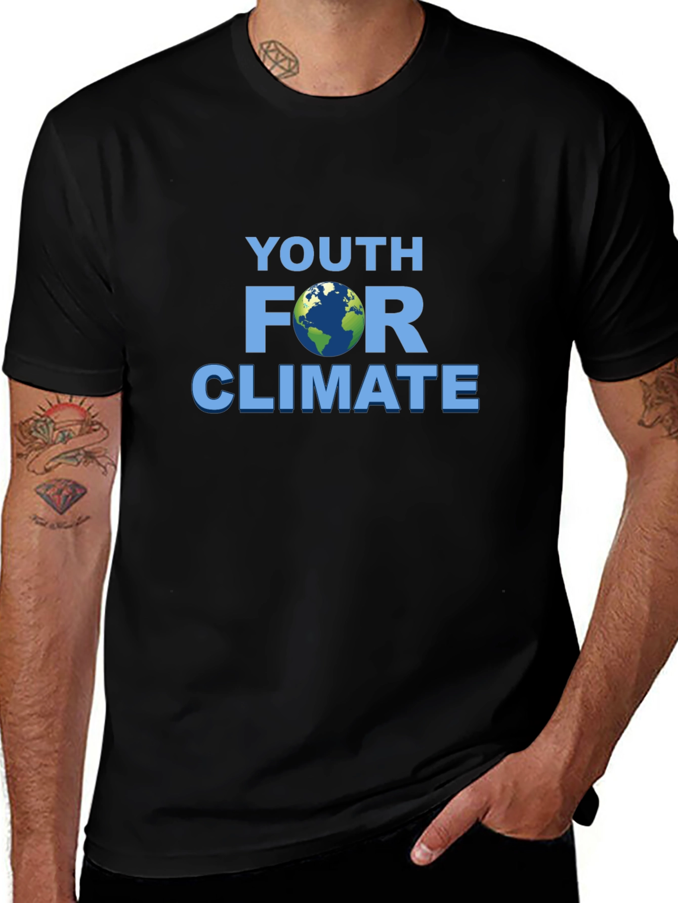 Youth For Climate T-Shirt - Eco Friendly