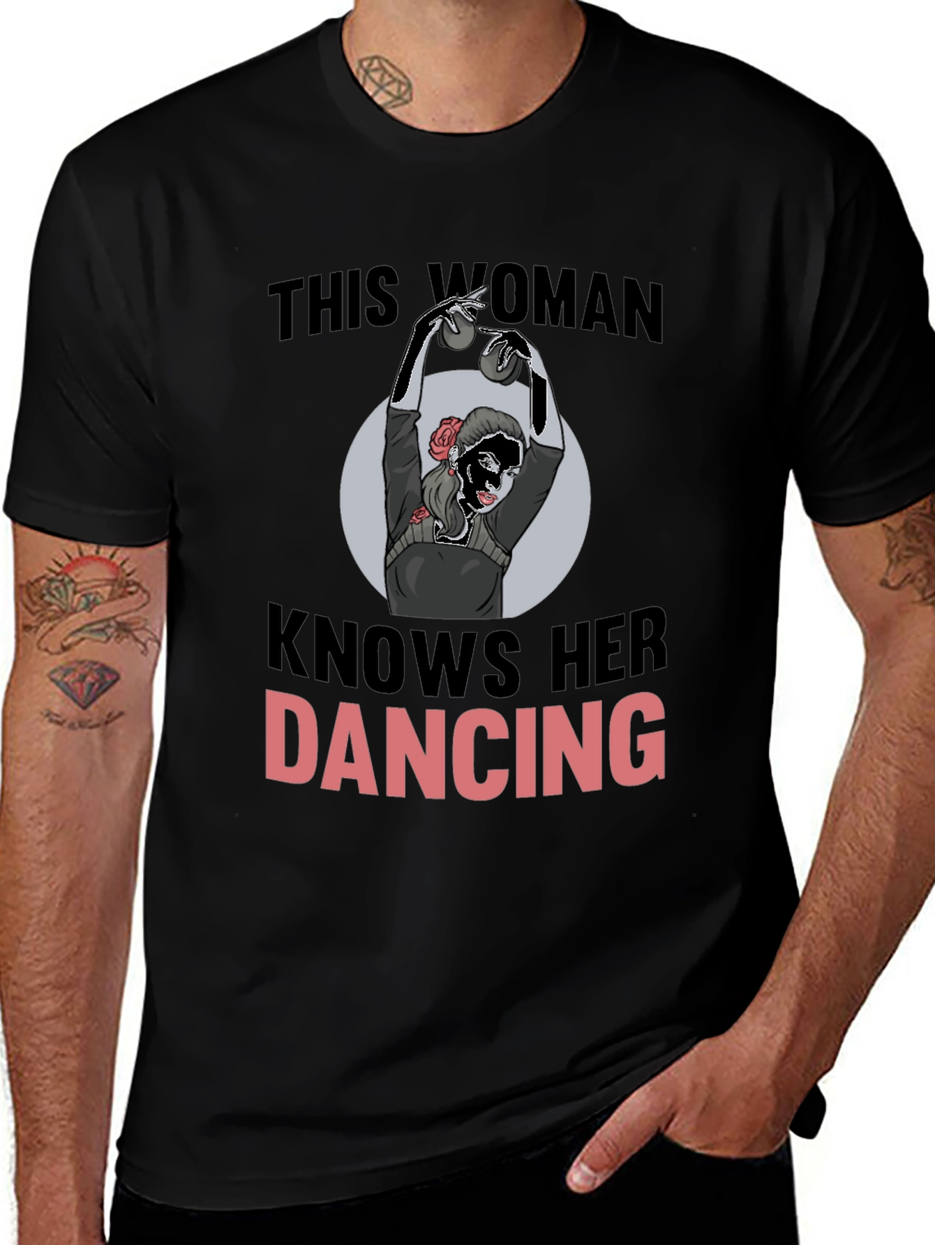 Variant 19 of Dancing Woman Graphic Tee
