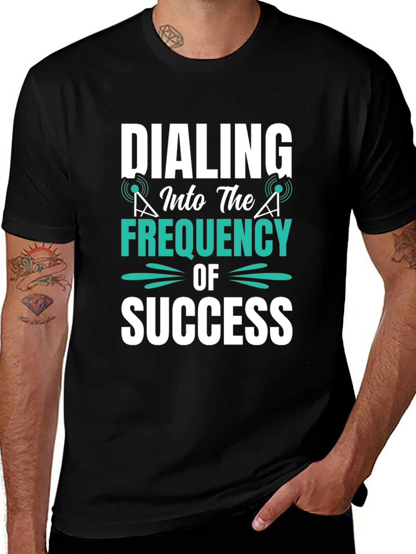Variant 20 of Dialing into Success Graphic Tee