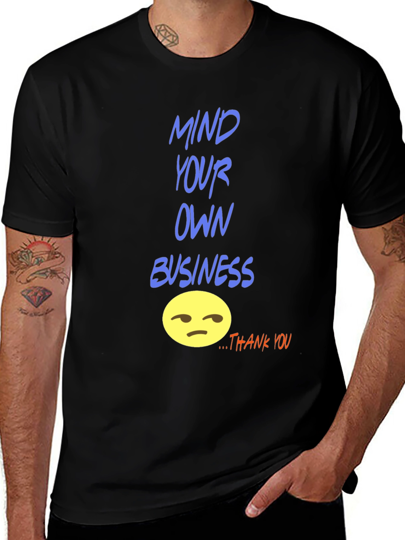 Variant 26 of Mind Your Own Business Graphic T-Shirt