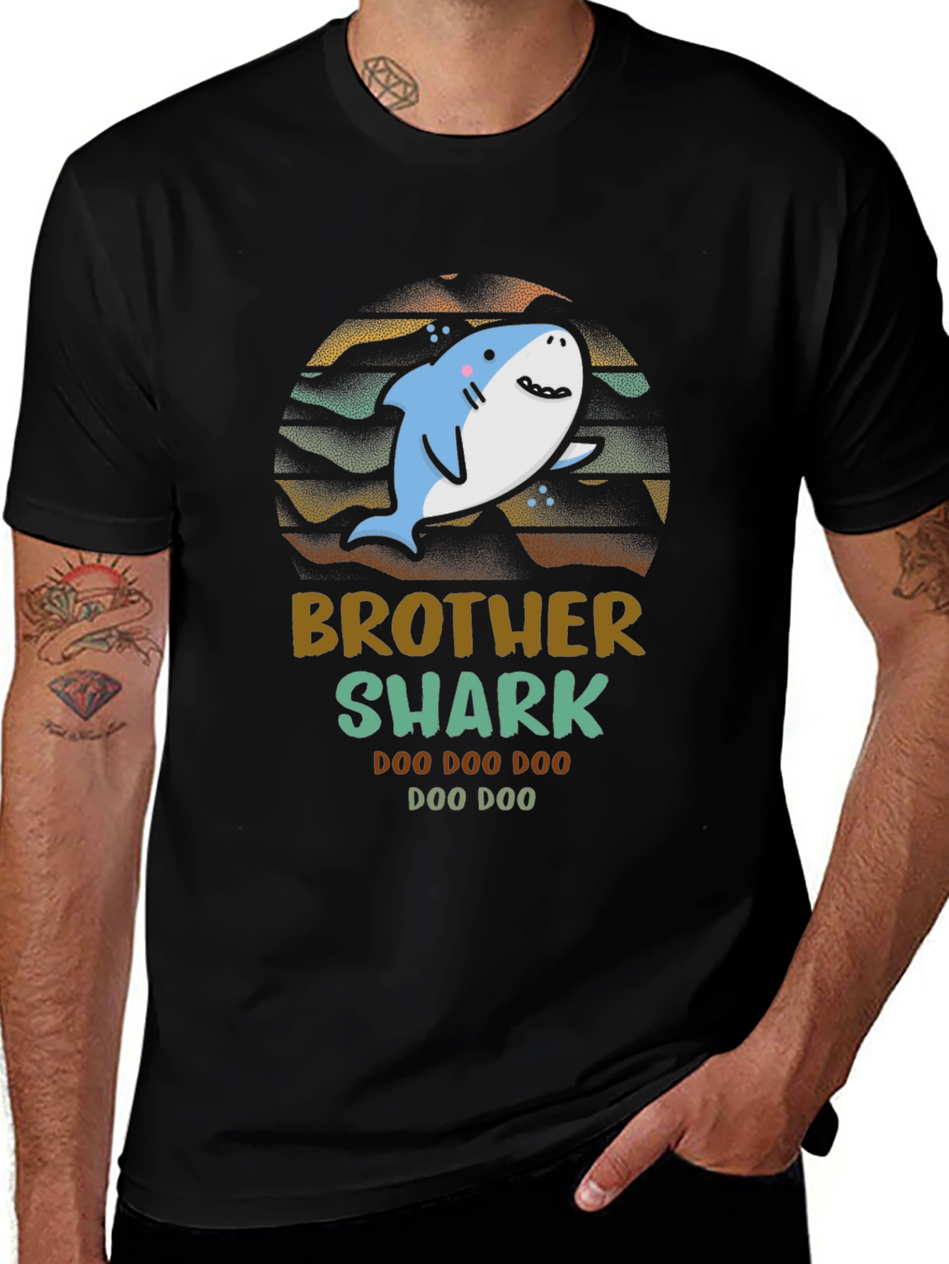 Brother Shark Doo Doo T-Shirt - Men's