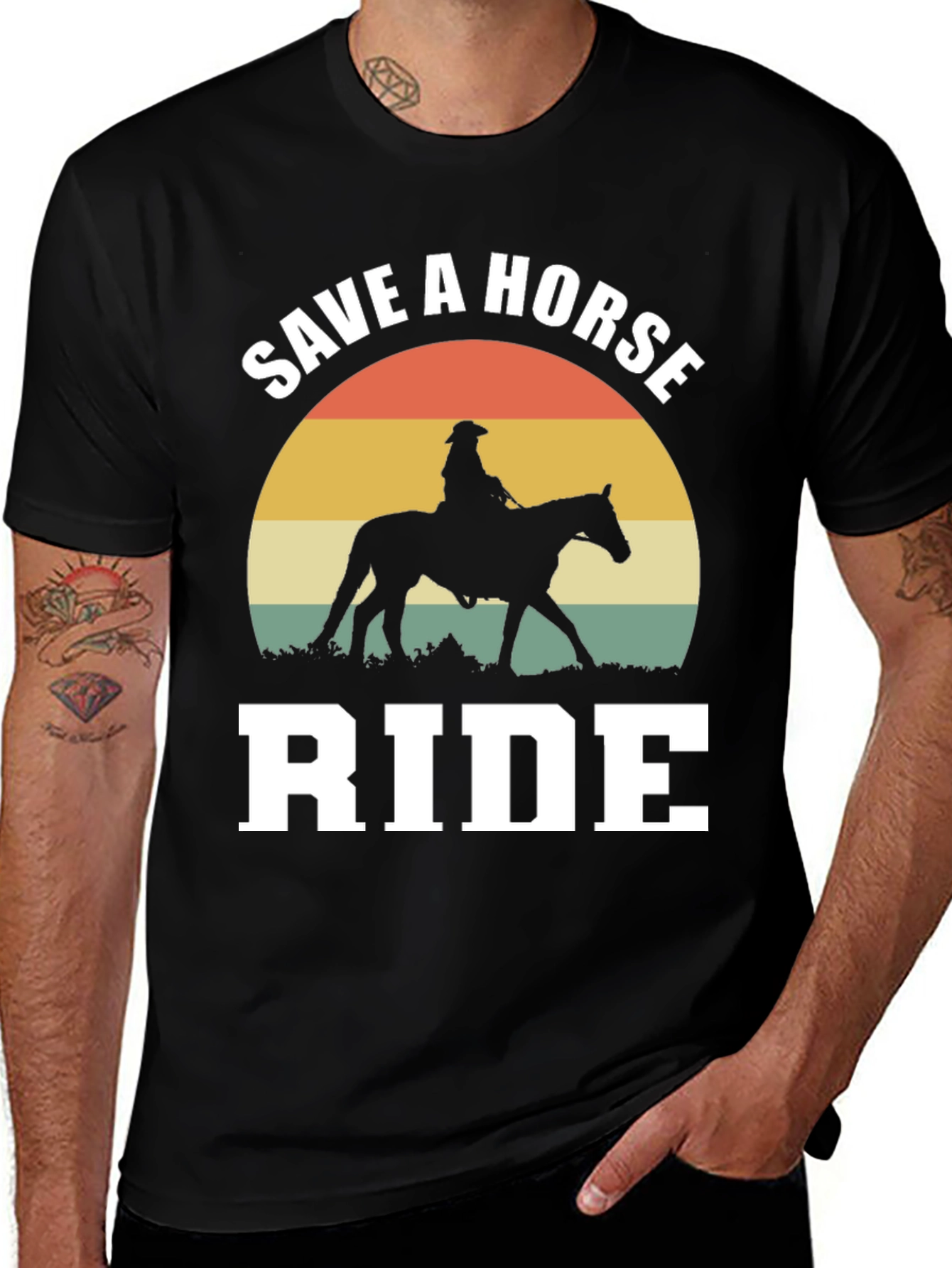 Variant 14 of Save a Horse Ride a Cowboy T-Shirt