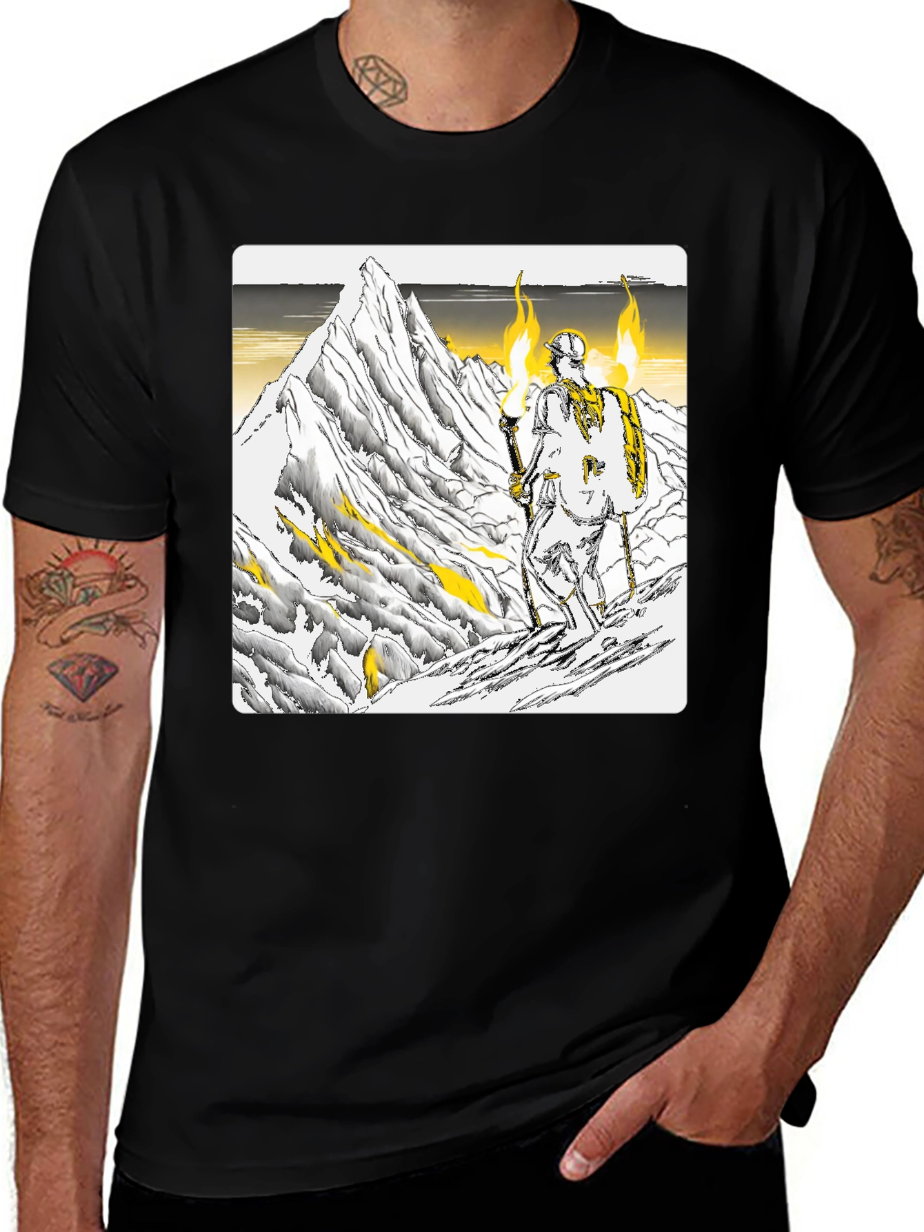 Variant 14 of Mountain Guide Graphic Tee