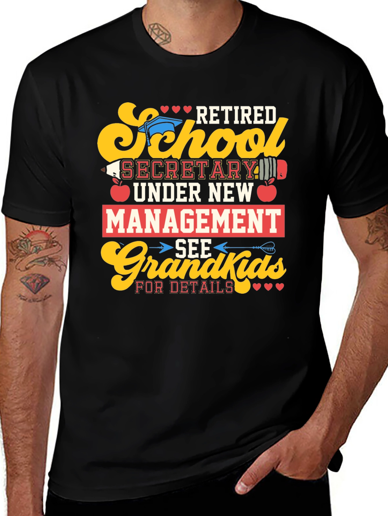 Variant 13 of Retired School Secretary T-Shirt