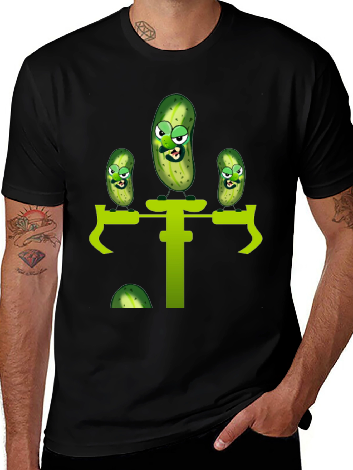 Pickle Rick Bike T-Shirt