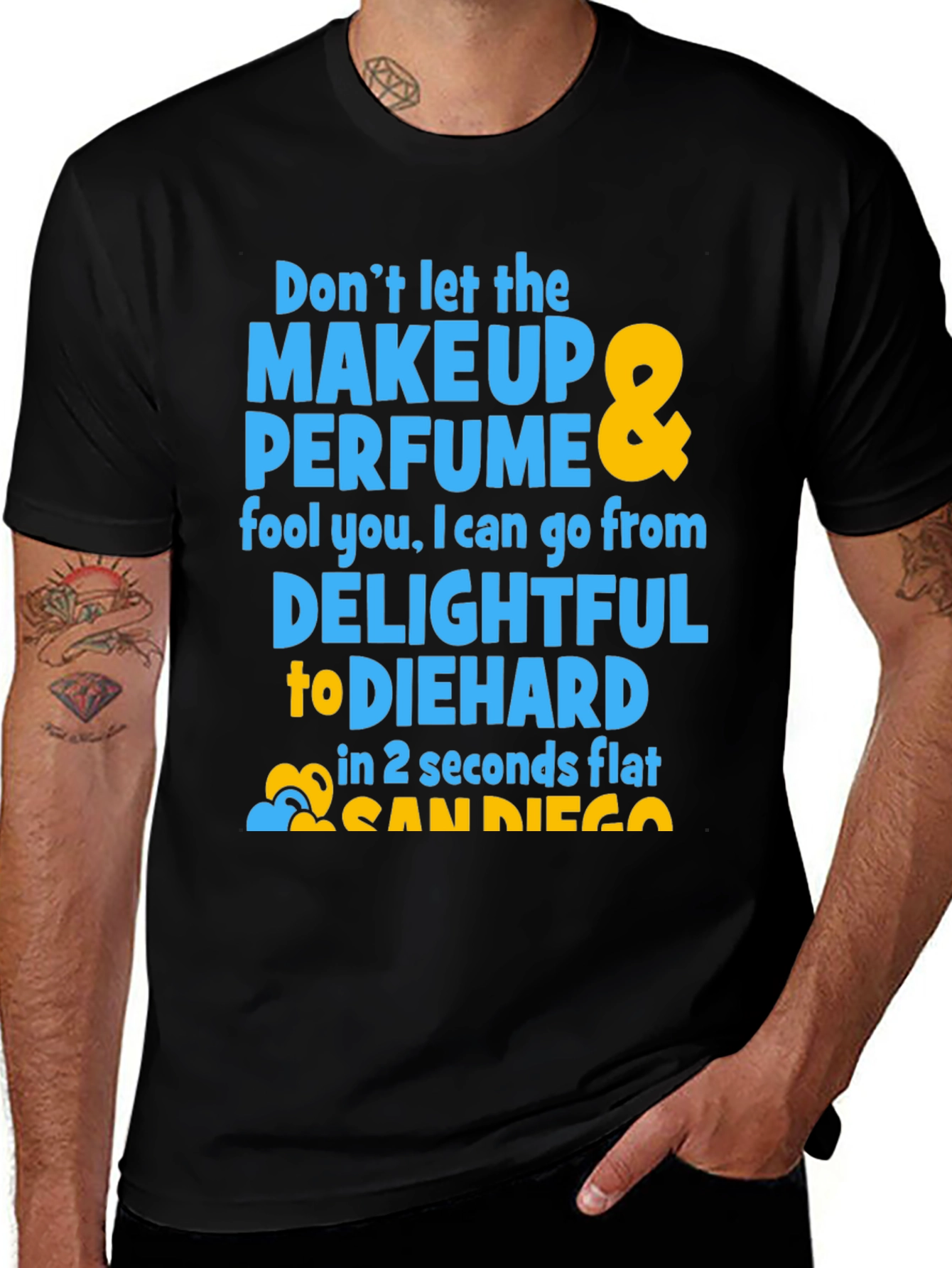Variant 8 of Makeup & Perfume Diehard T-Shirt