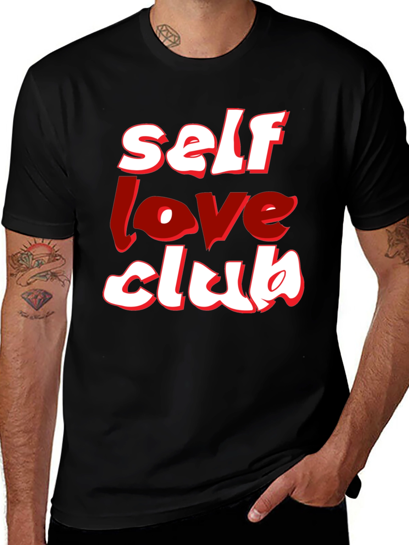 Variant 30 of Self Love Club Graphic Tee - Trendy Casual Cotton T-Shirt