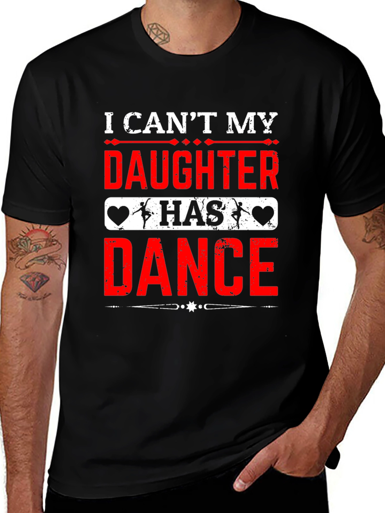 Variant 3 of I Can't My Daughter Has Dance T-Shirt