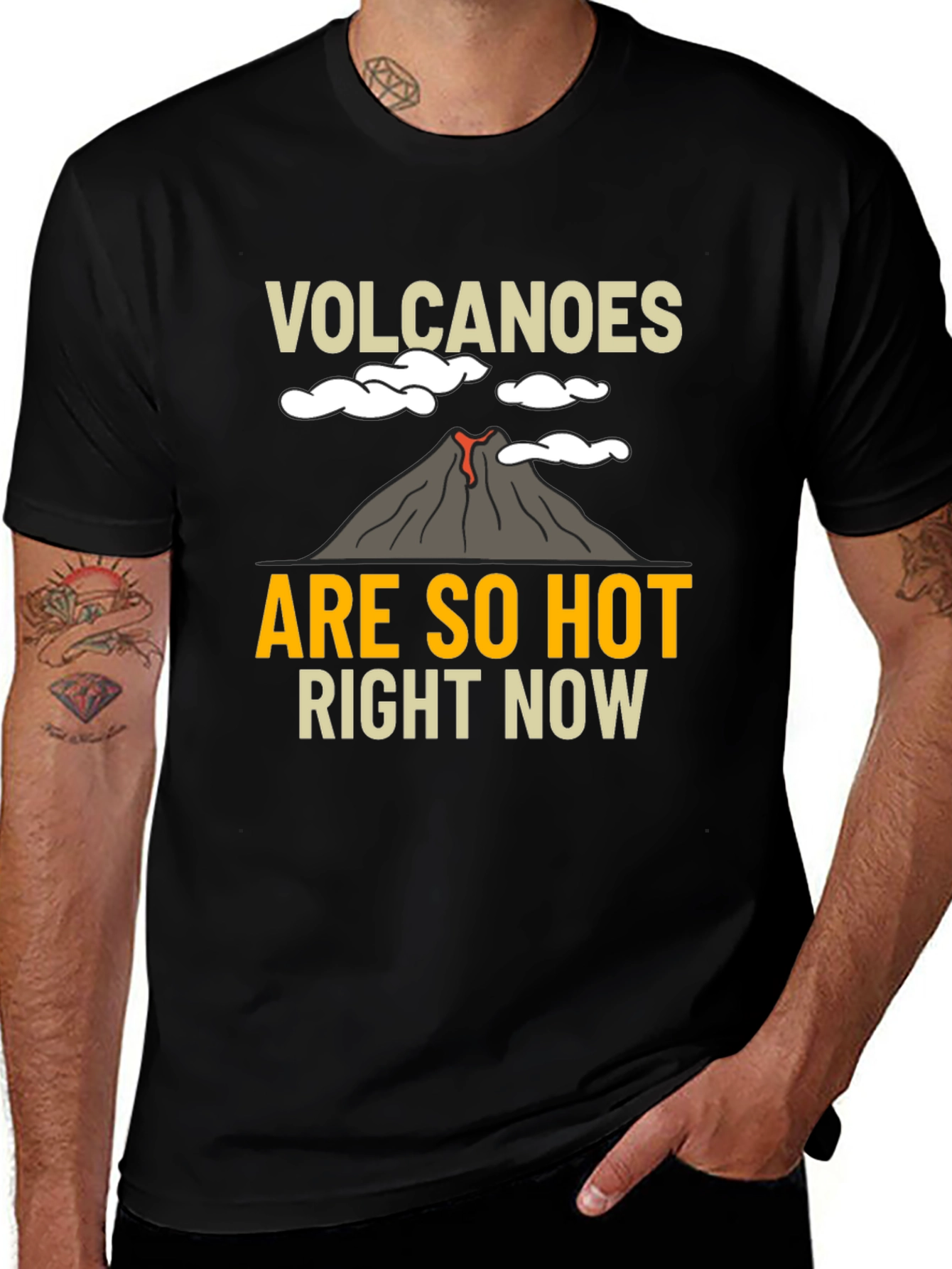 Variant 6 of Volcanoes Are So Hot Right Now T-Shirt