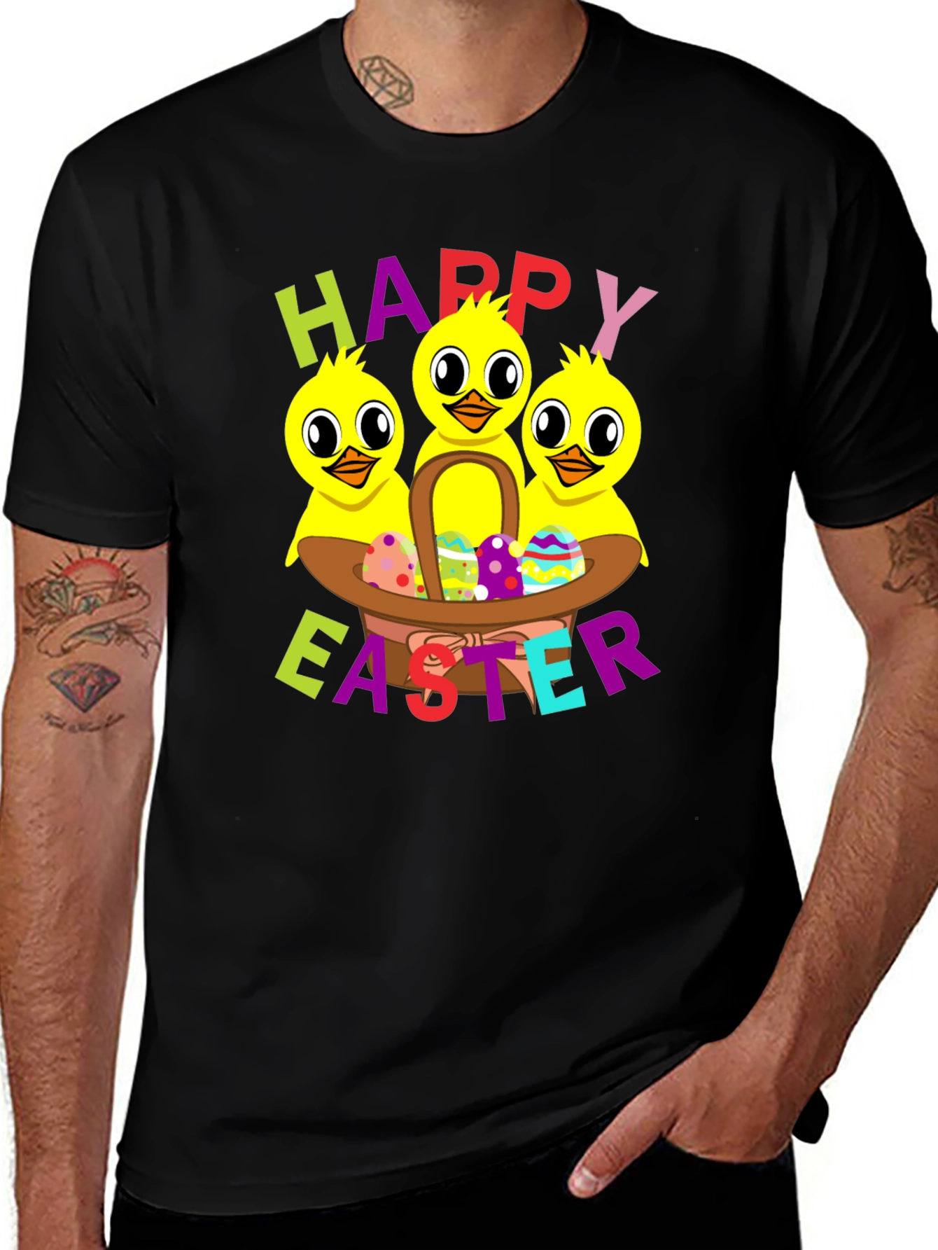 Variant 15 of Happy Easter Chicks T-Shirt