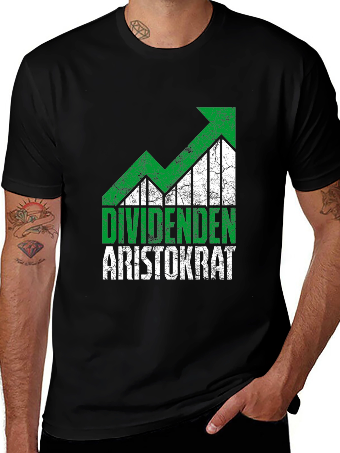 Variant 27 of Dividenden Aristokrat T-Shirt - Stock Market Investor Tee