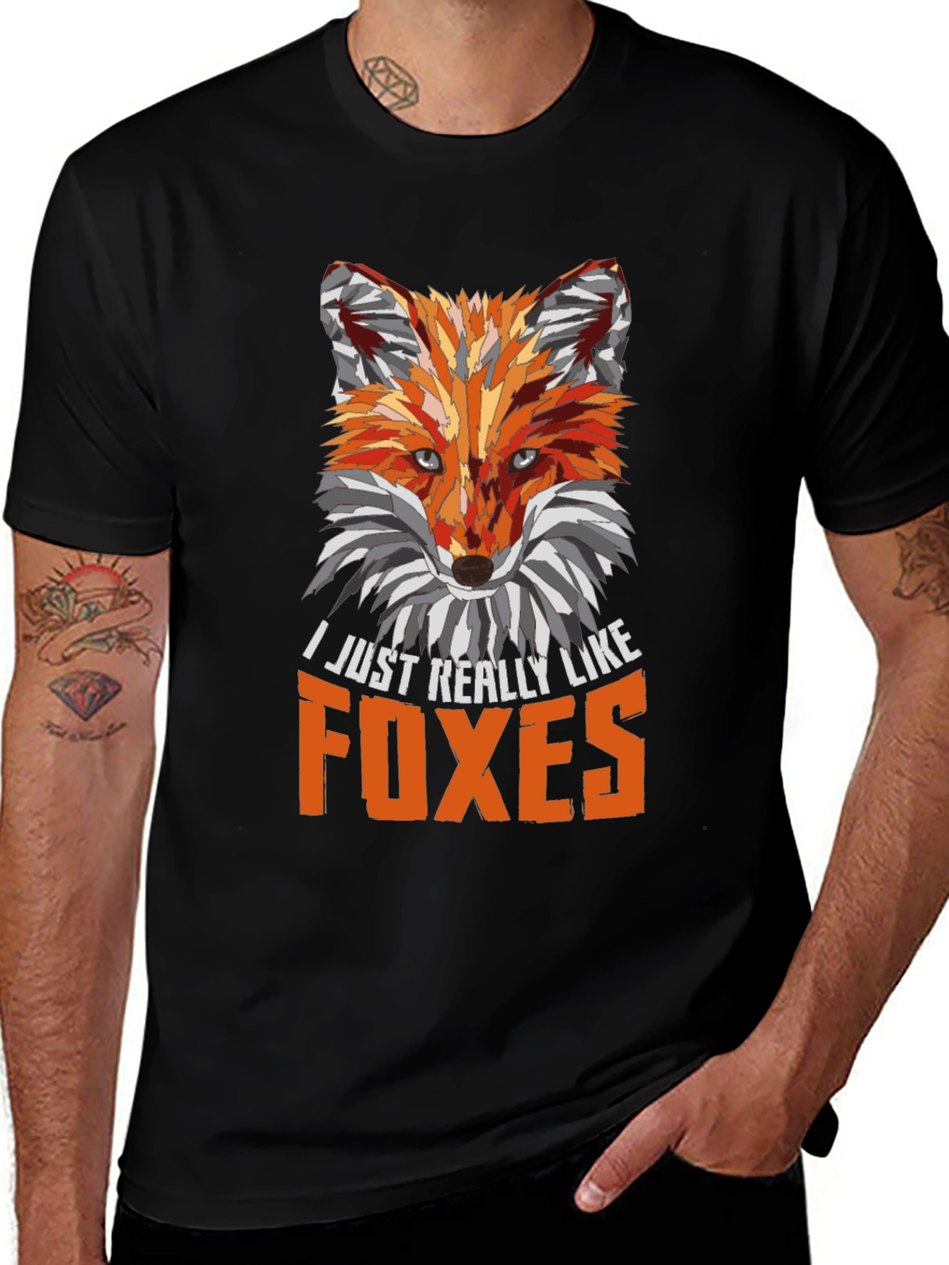 Fox Lover T-Shirt - I Just Really Like Foxes