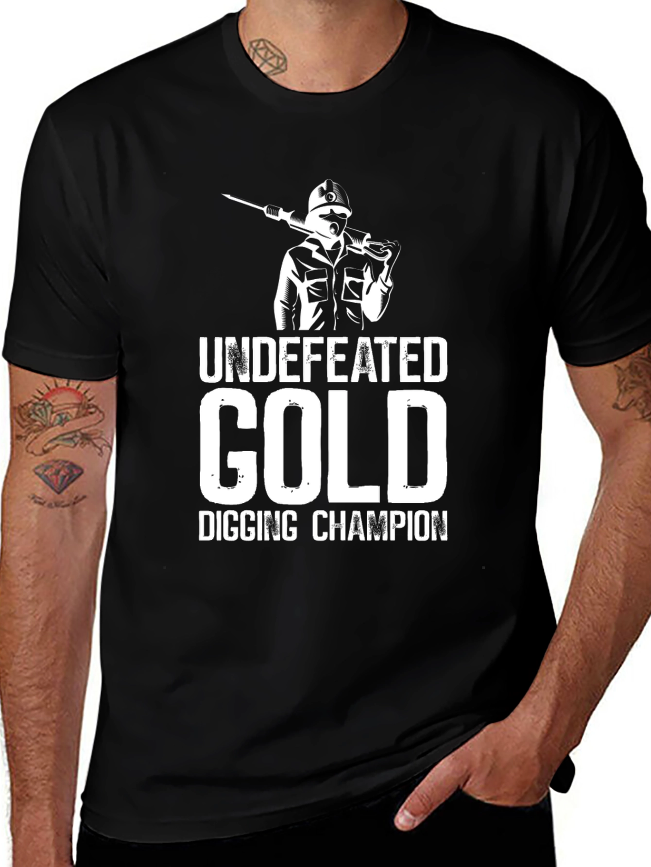 Undefeated Gold Digging Champion T-Shirt
