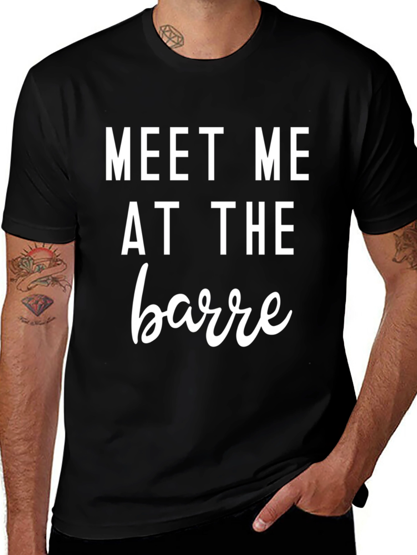 Variant 13 of Meet Me At The Barre T-Shirt