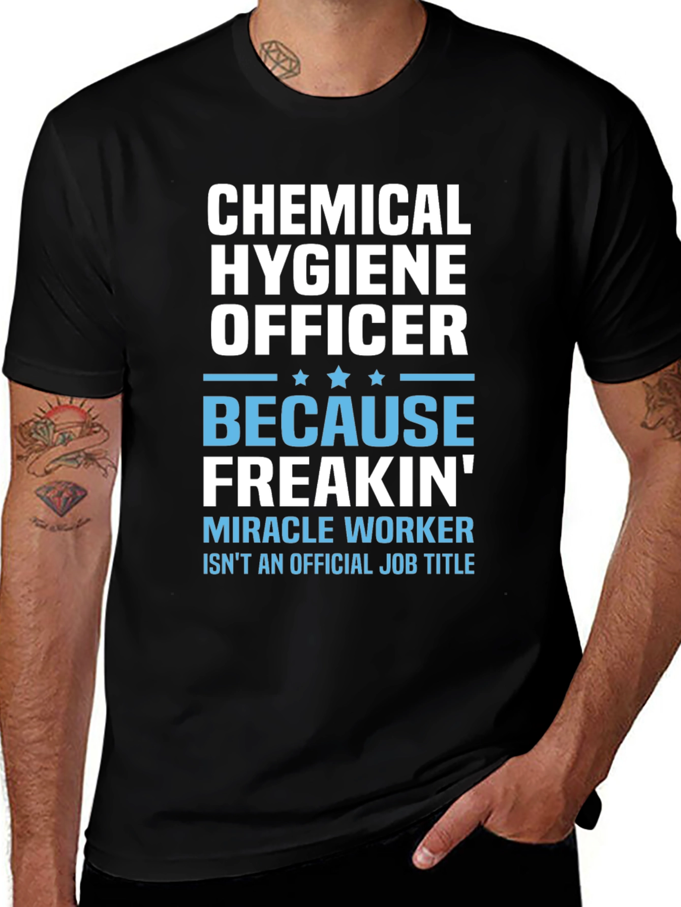 Variant 30 of Chemical Hygiene Officer T-Shirt