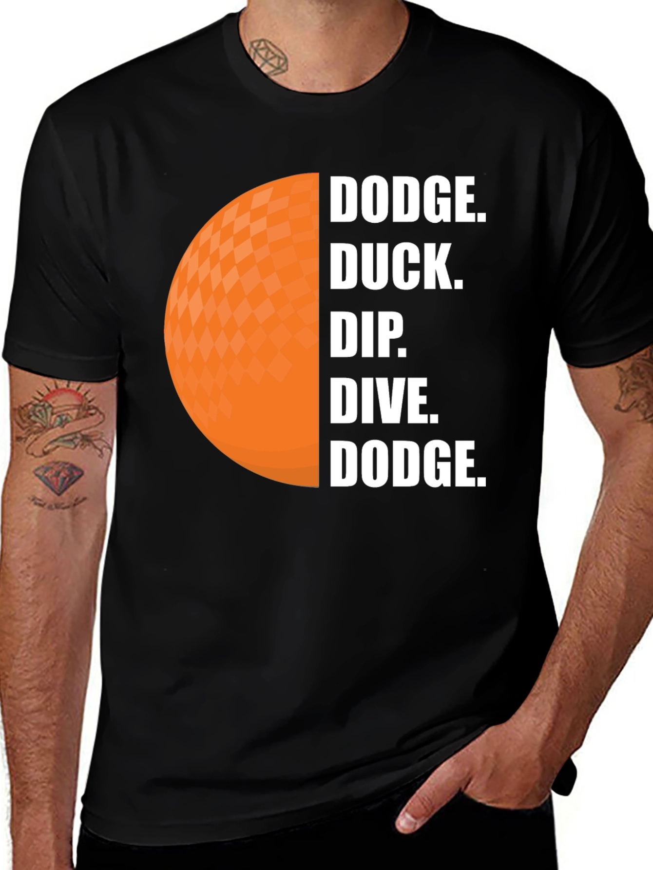Variant 11 of Dodgeball Inspired Graphic Tee