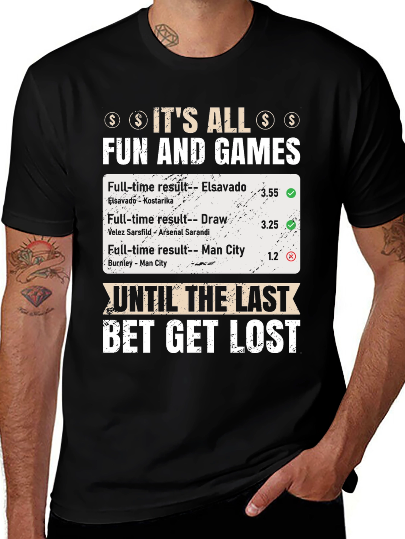 Variant 30 of It's All Fun and Games T-Shirt