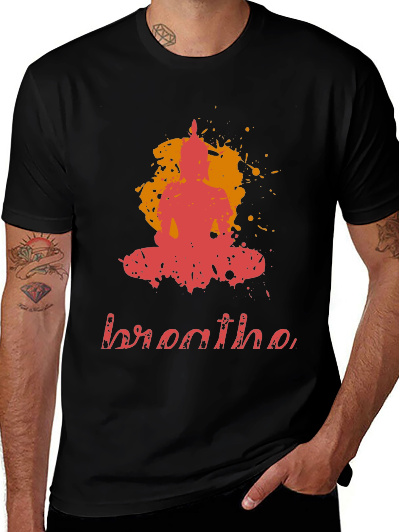 Breathe Graphic Tee - Spiritual Yoga Shirt