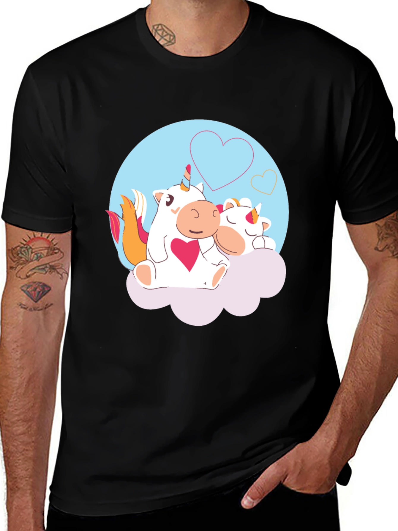 Variant 13 of Unicorn Love T-Shirt