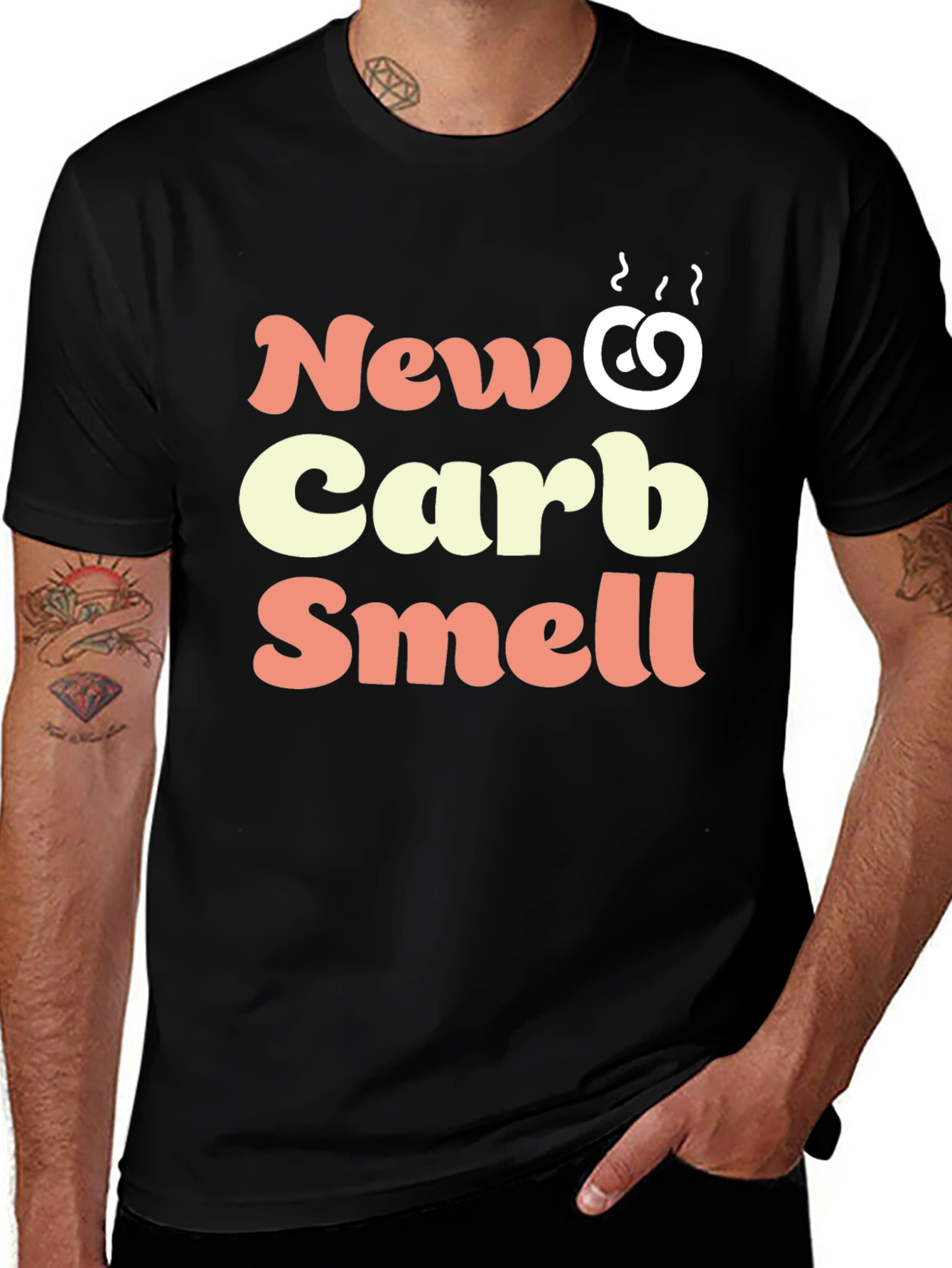 Variant 22 of New Carb Smell Graphic Tee - Unisex Comfort Fit