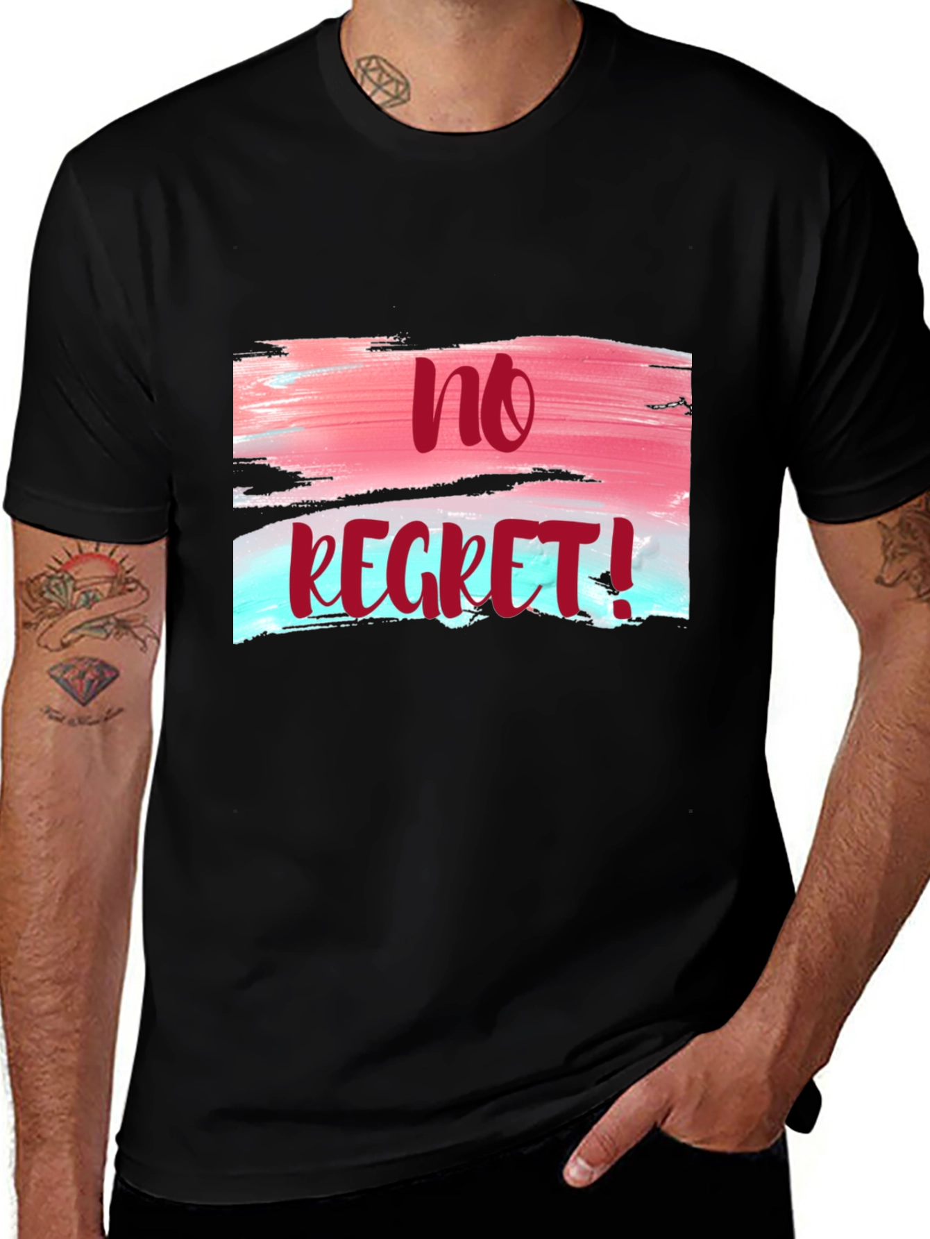 Variant 29 of No Regret T-Shirt - Stylish Graphic Tee