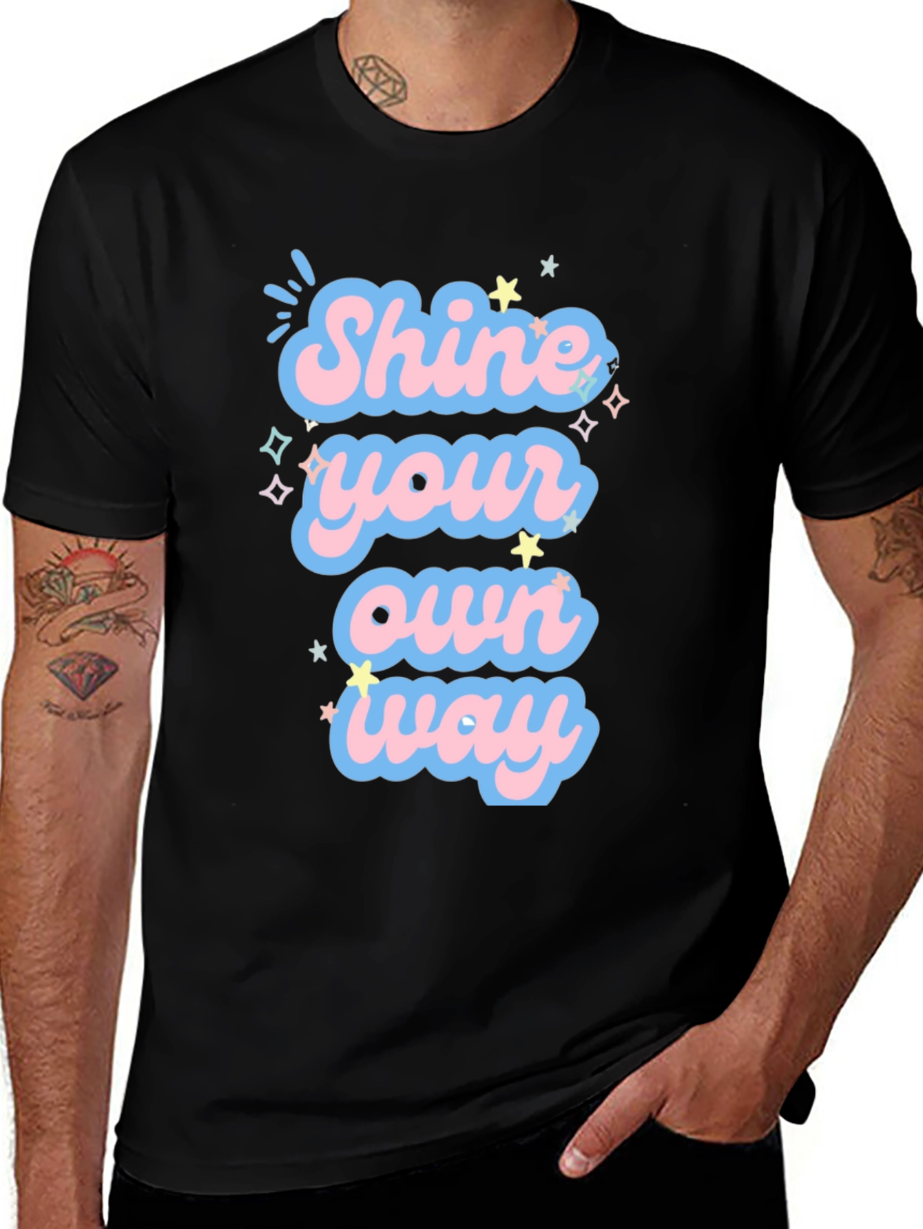 Variant 16 of Shine Your Own Way Graphic Tee