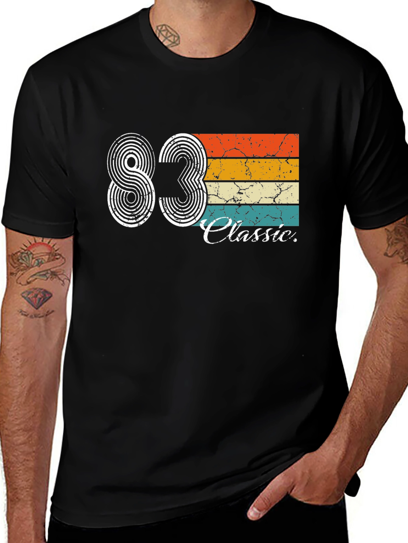 Variant 14 of Vintage 1983 Classic T-Shirt