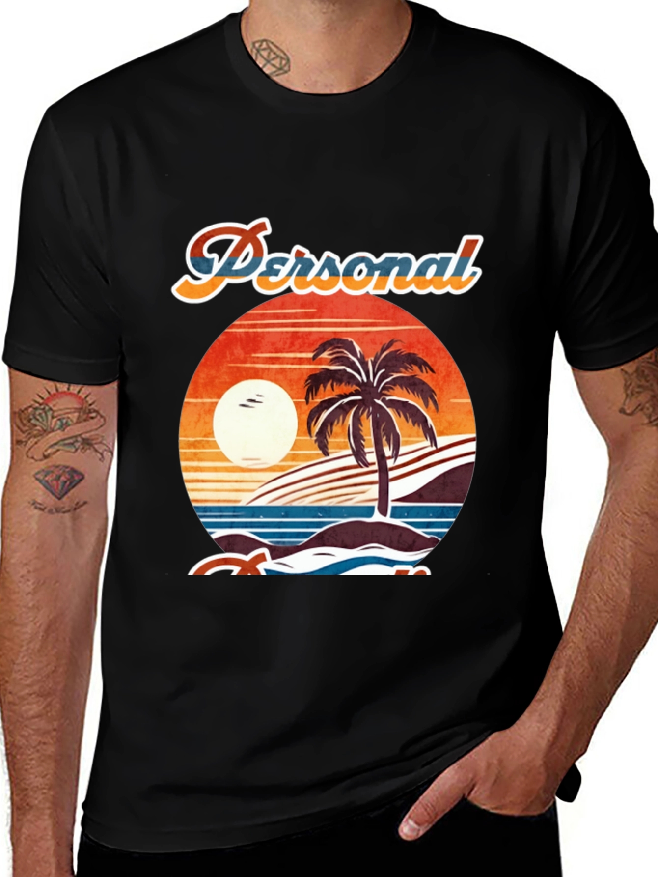 Variant 11 of Personal Tropical Graphic Tee
