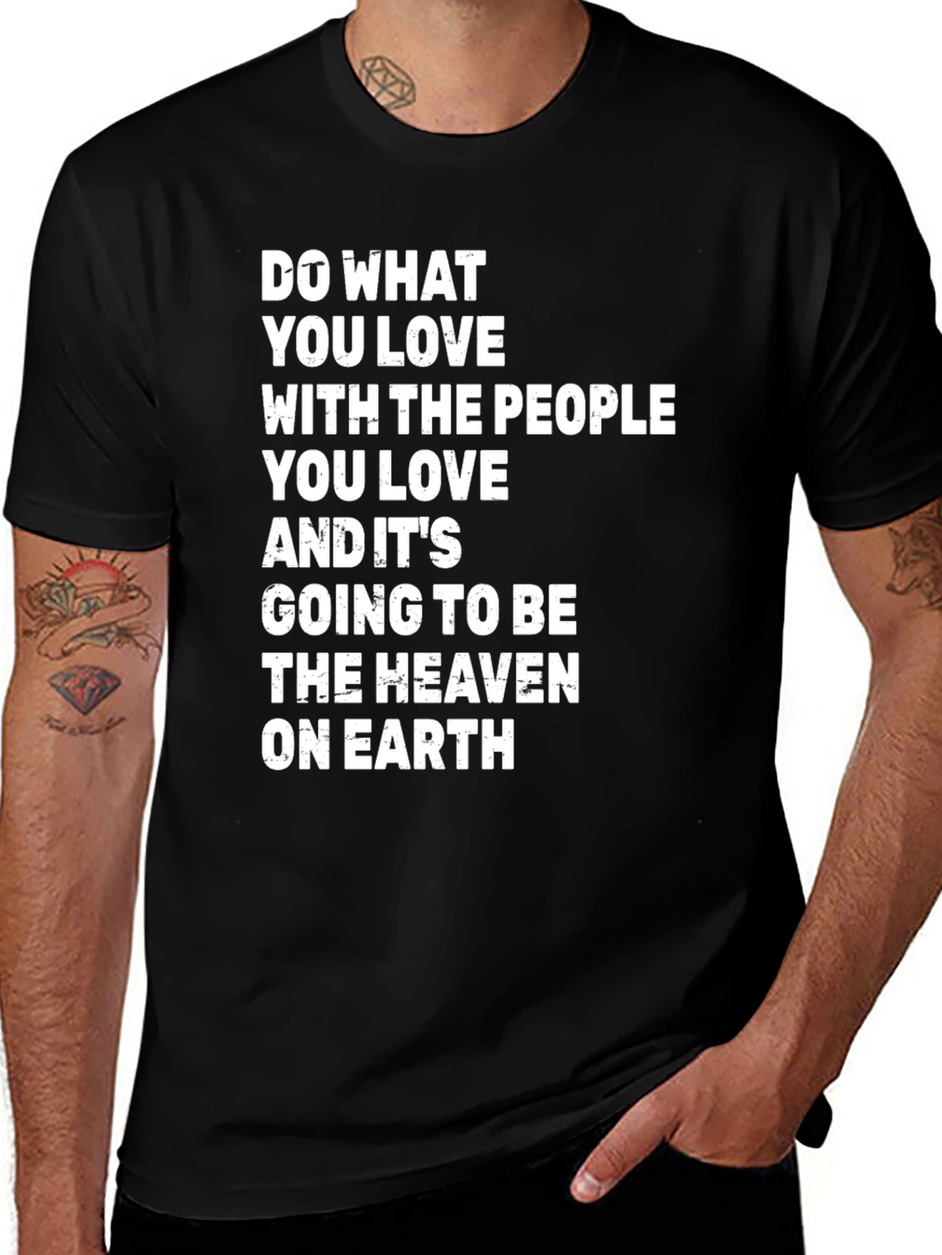 Variant 19 of Inspirational Graphic Tee - Do What You Love
