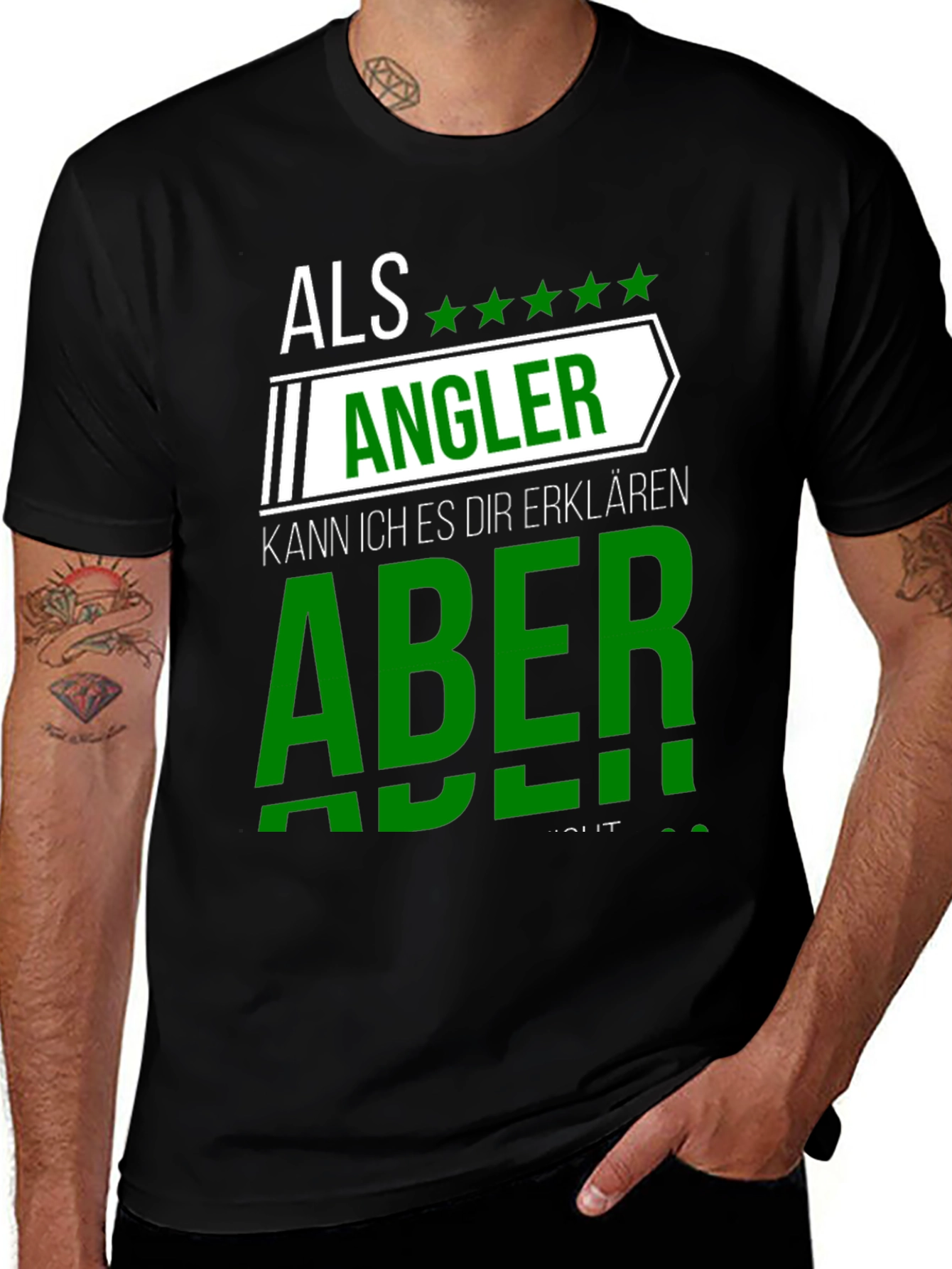 Variant 22 of Als Angler T-Shirt - Fisherman's Humor Tee