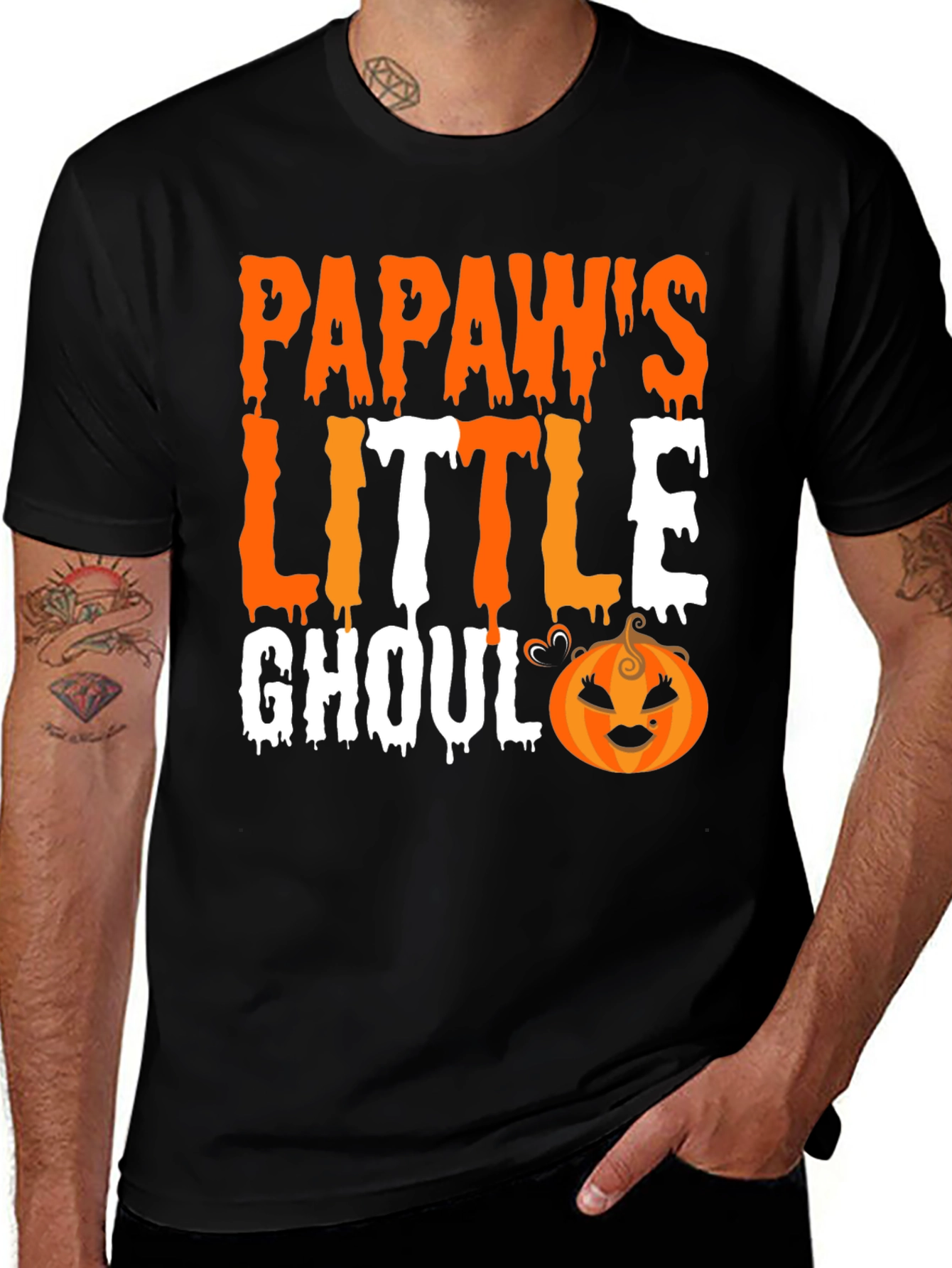 Papaw's Little Ghoul Halloween T-Shirt