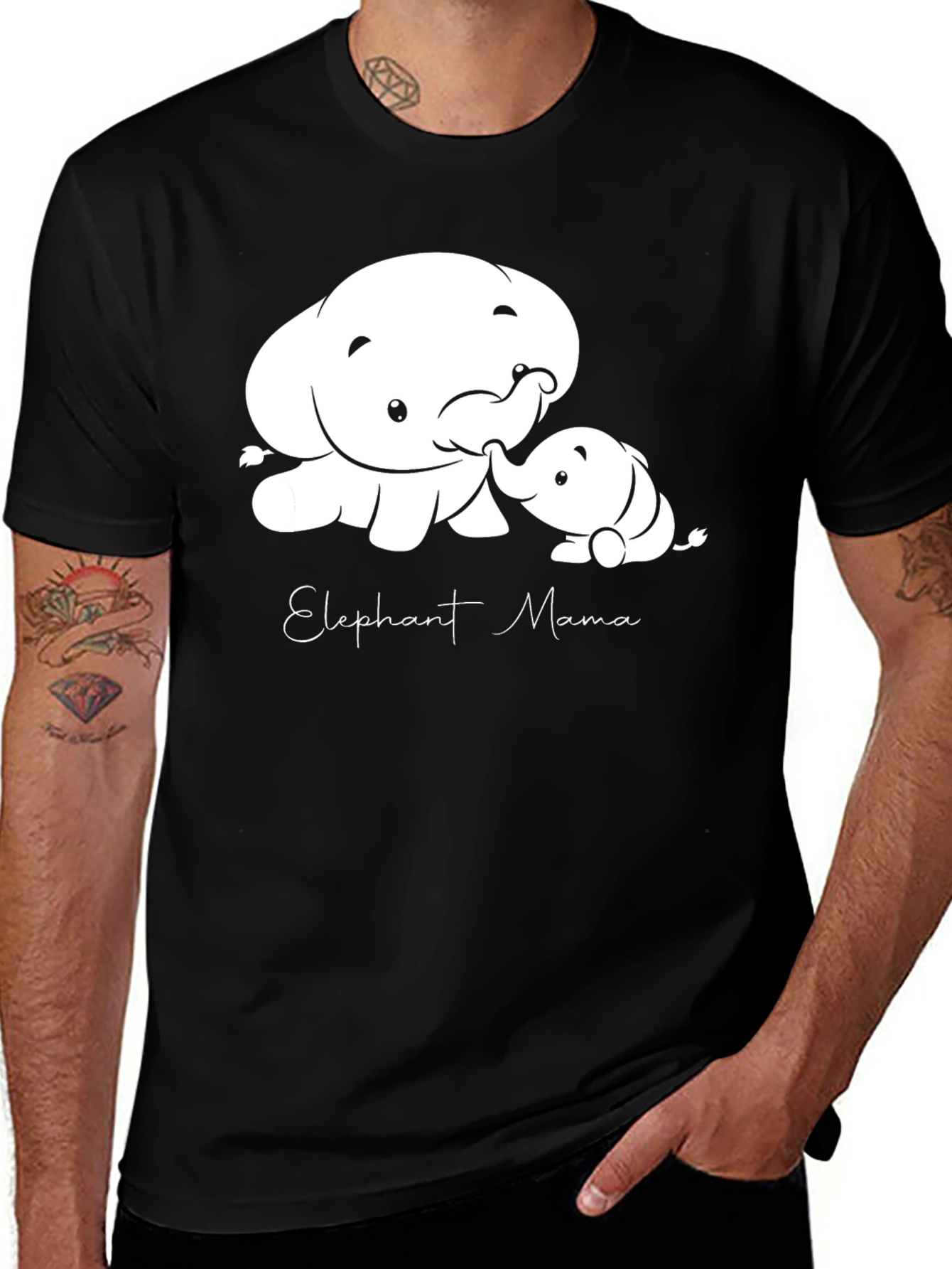 Variant 18 of Elephant Mama Graphic T-Shirt