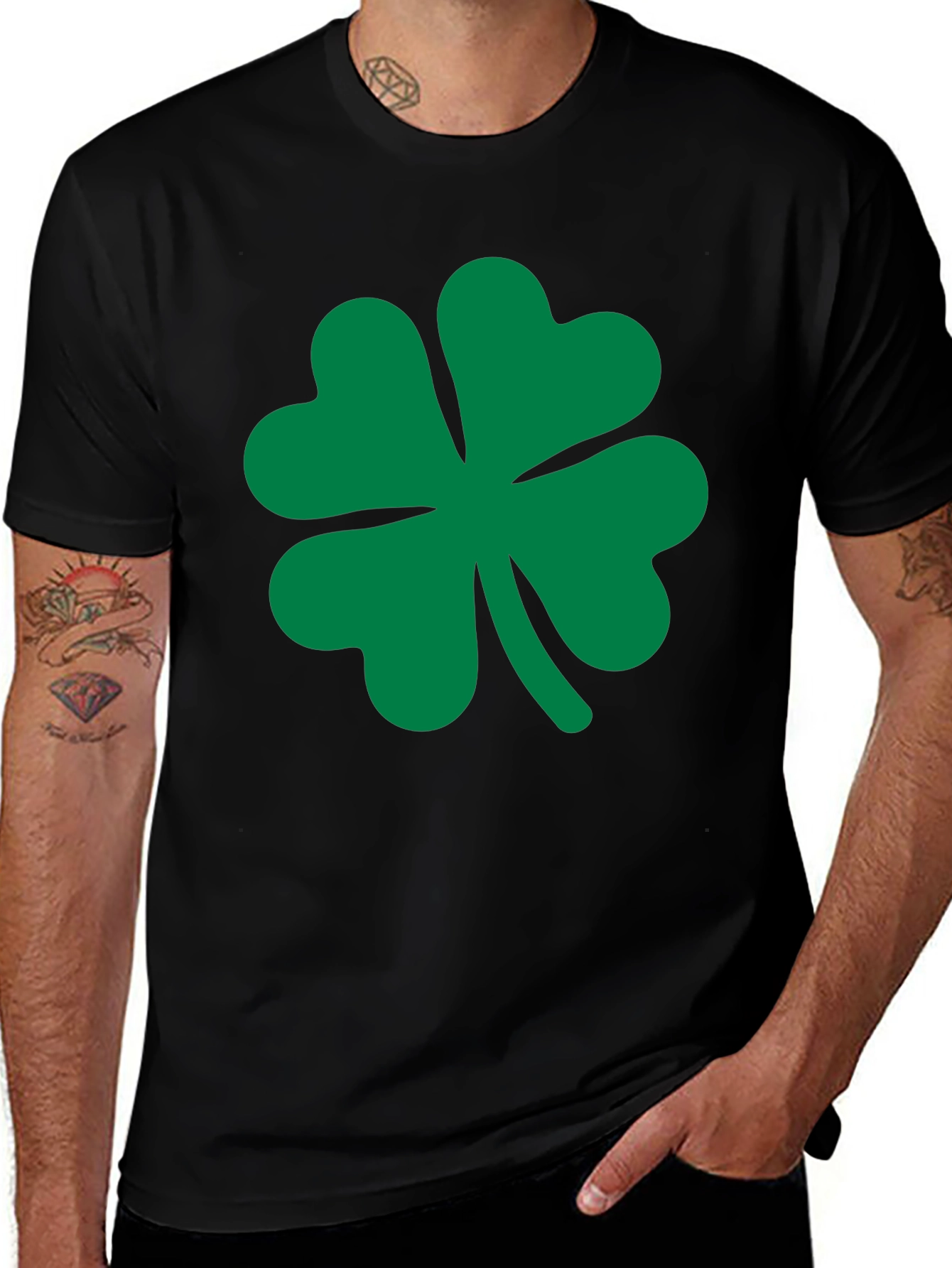 Variant 30 of Shamrock Graphic Tee - St. Patrick's Day Shirt
