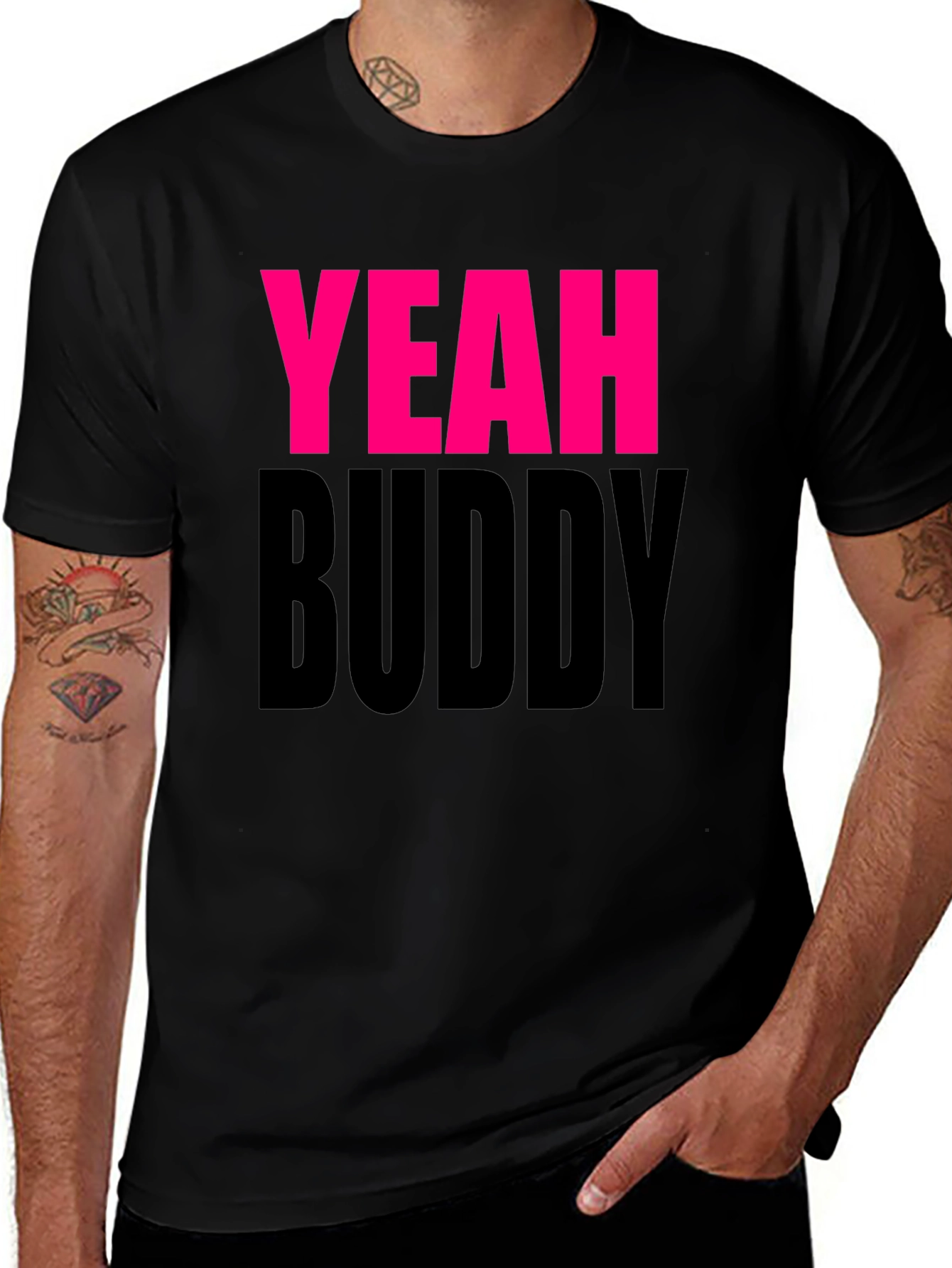 Variant 10 of Yeah Buddy Graphic Tee - Casual Wear
