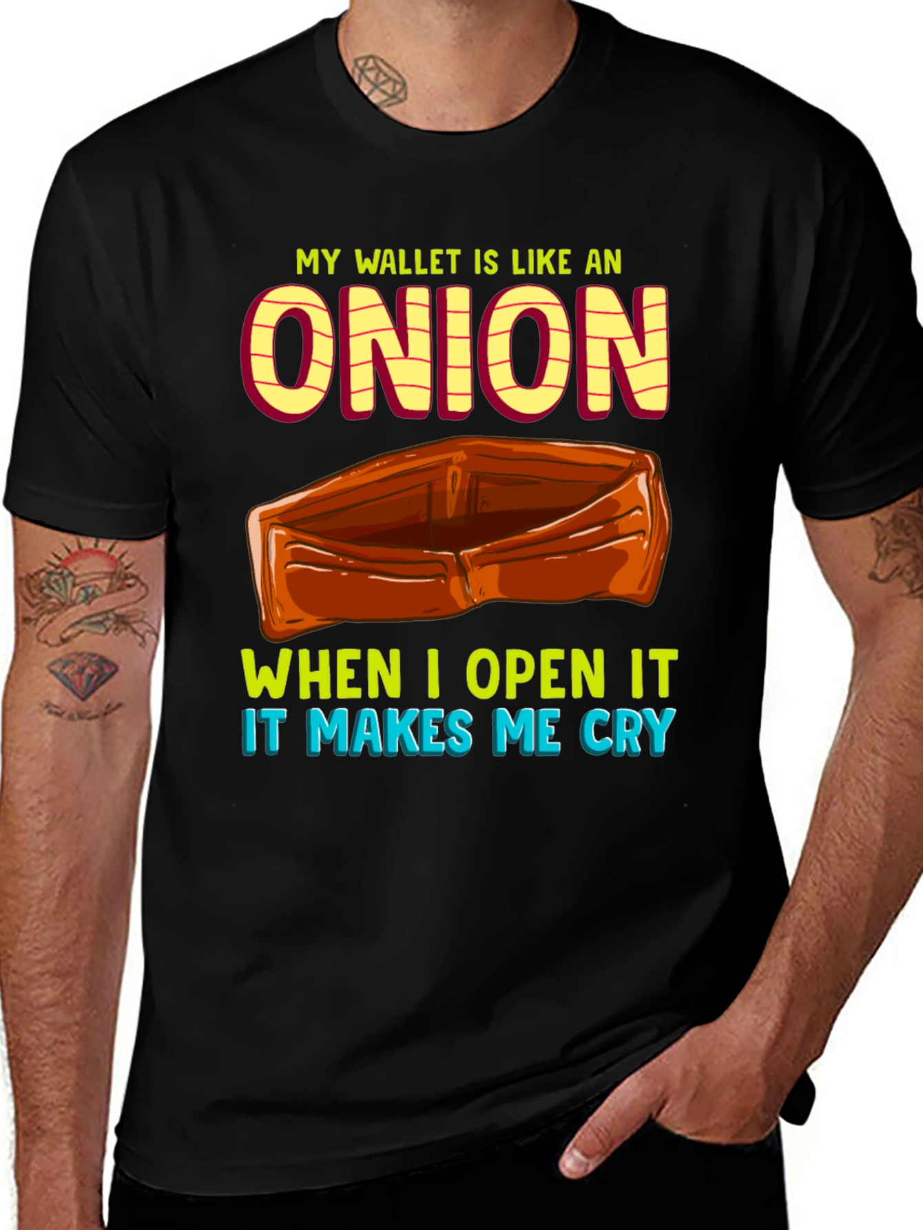 Variant 25 of Wallet Like An Onion T-Shirt