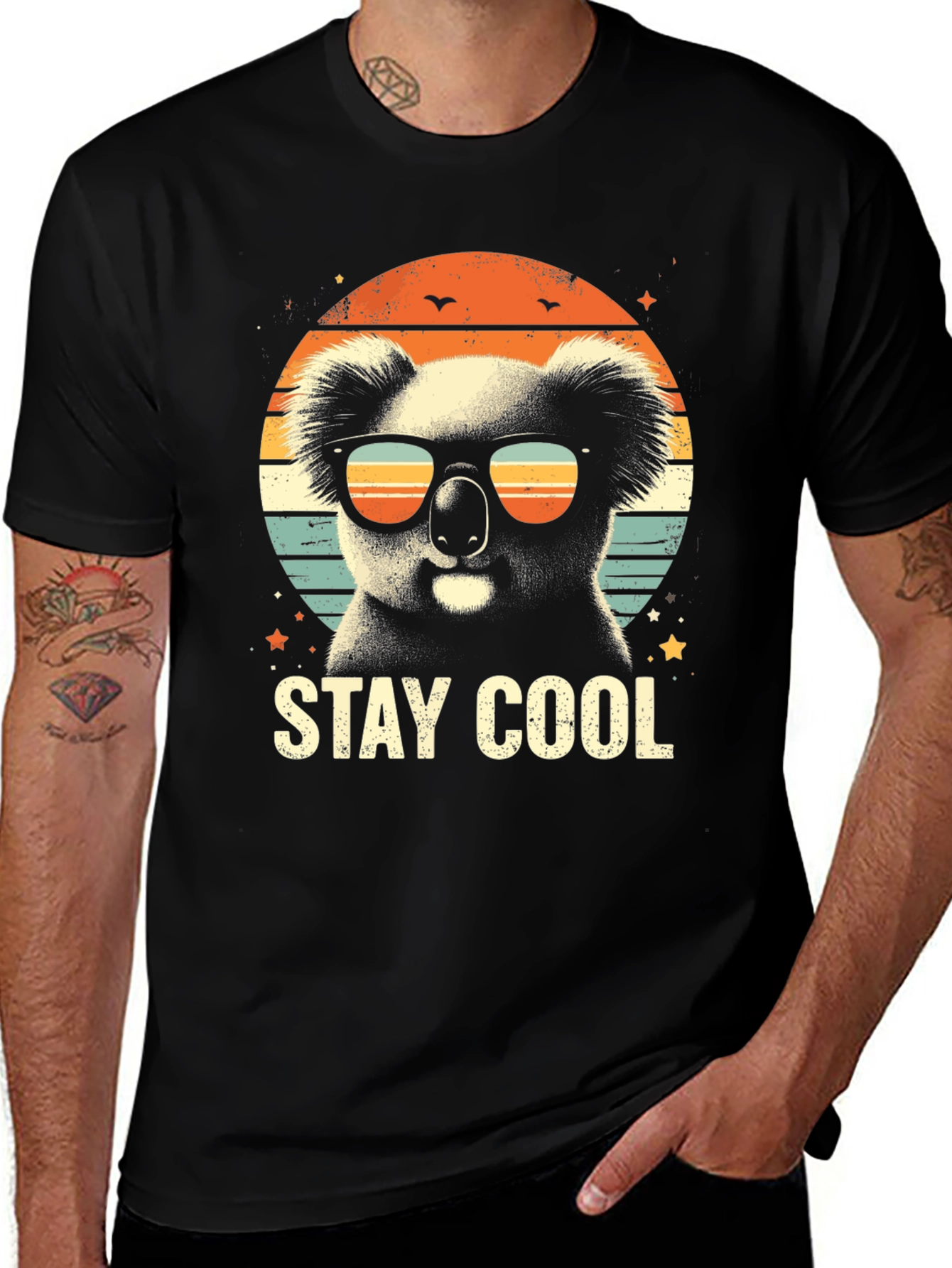 Cool Koala T-Shirt - Stay Cool Design
