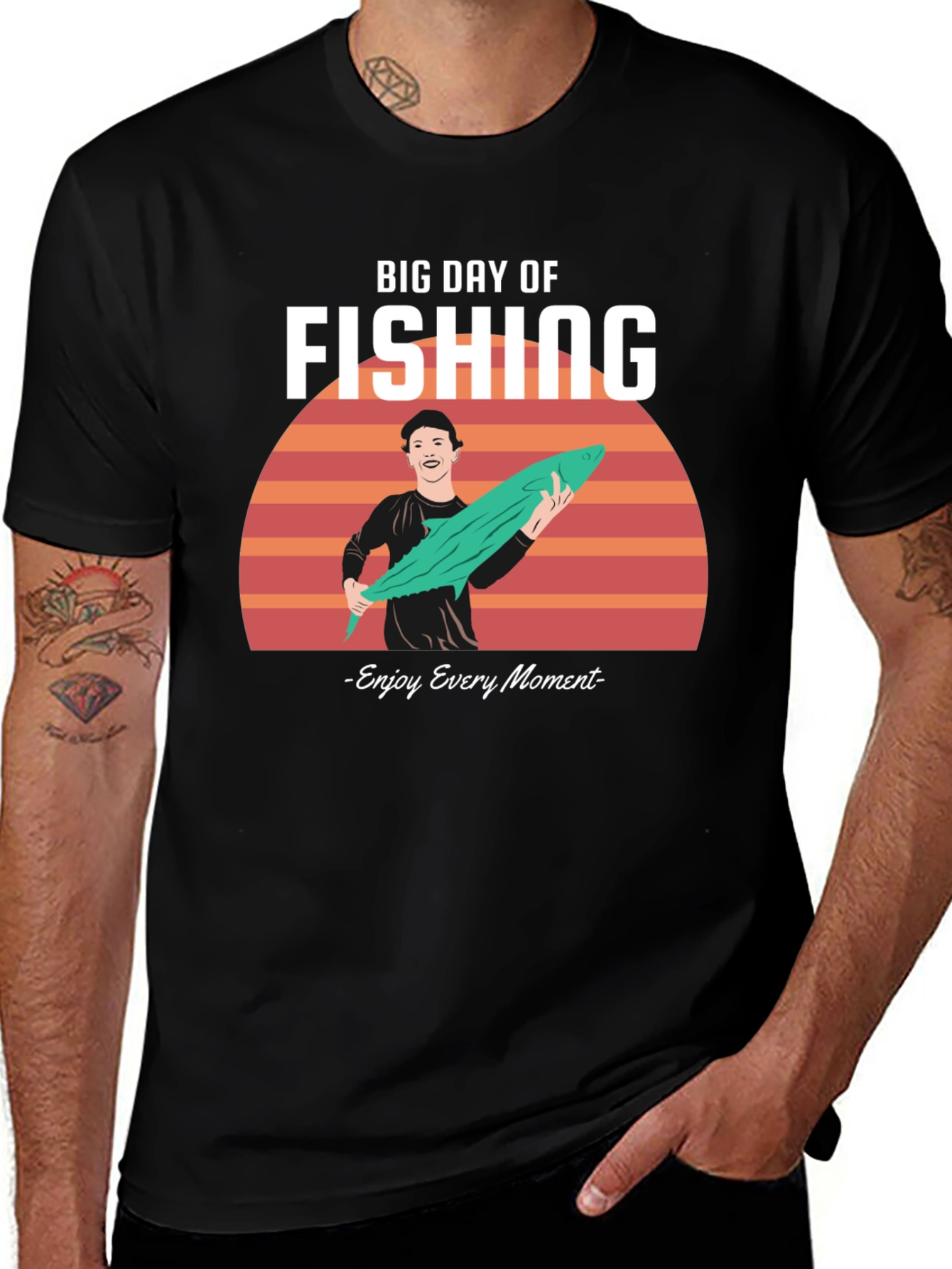 Variant 12 of Fishing Trip T-Shirt - Big Day of Fishing