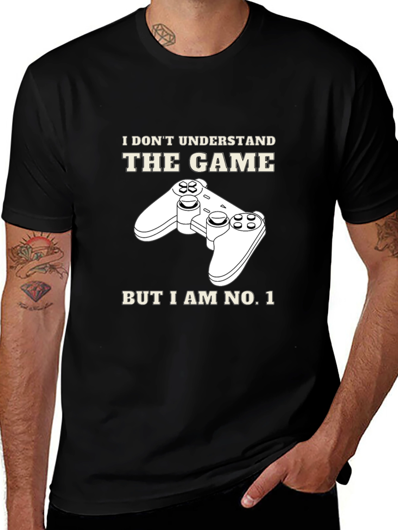 Variant 29 of Funny Gamer T-Shirt - I Don't Understand the Game