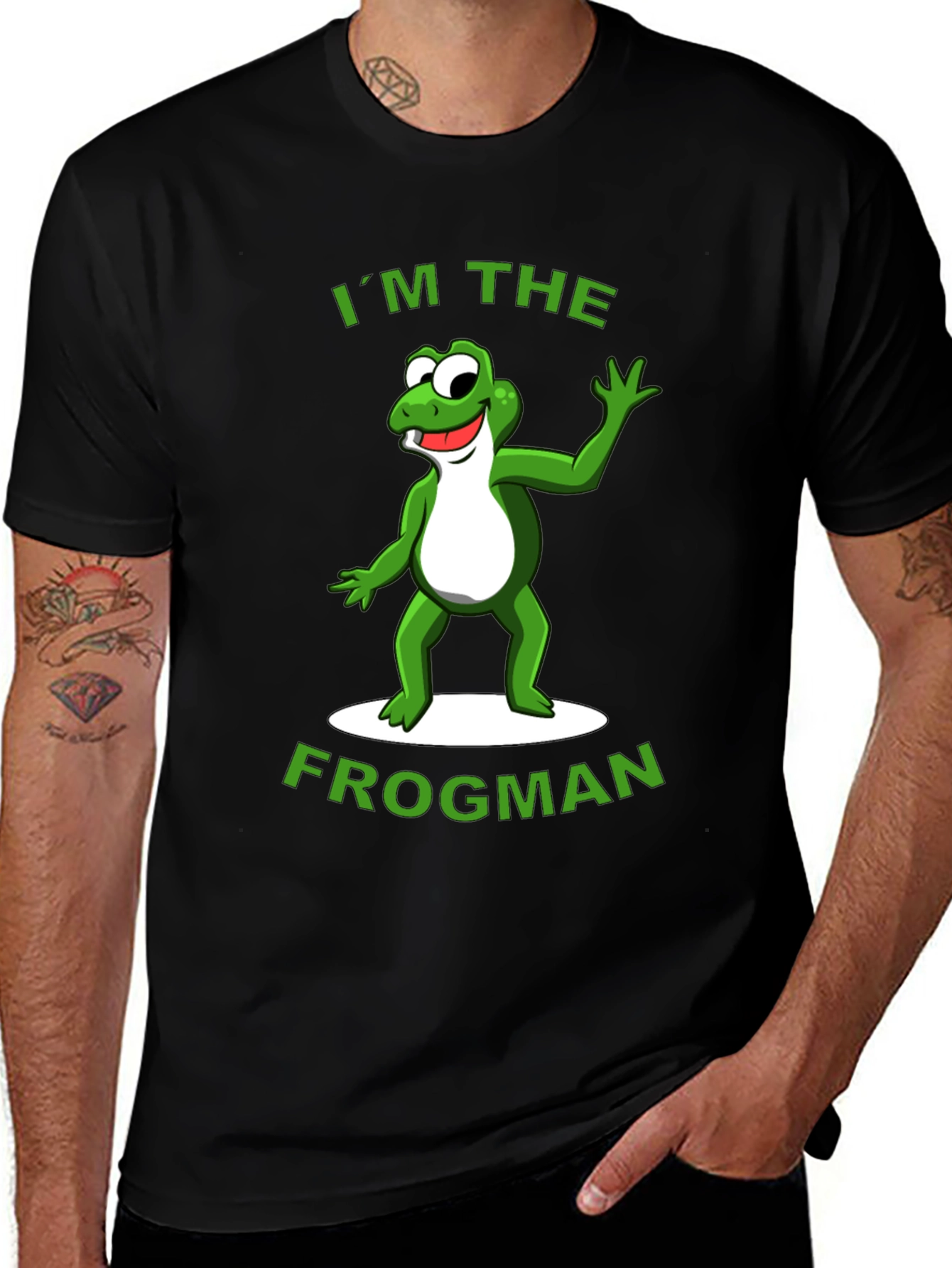 Variant 19 of I'm The Frogman Funny Graphic T-Shirt