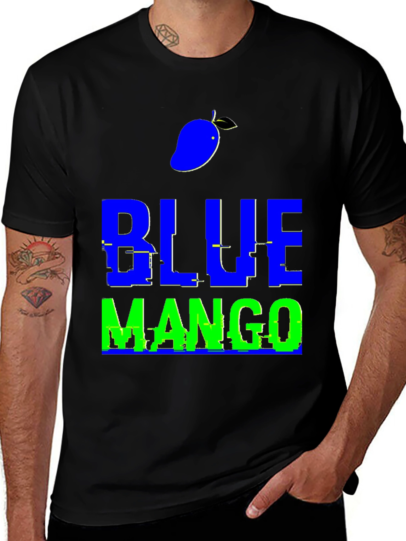 Variant 29 of Blue Mango Graphic T-Shirt - Trendy Casual Wear