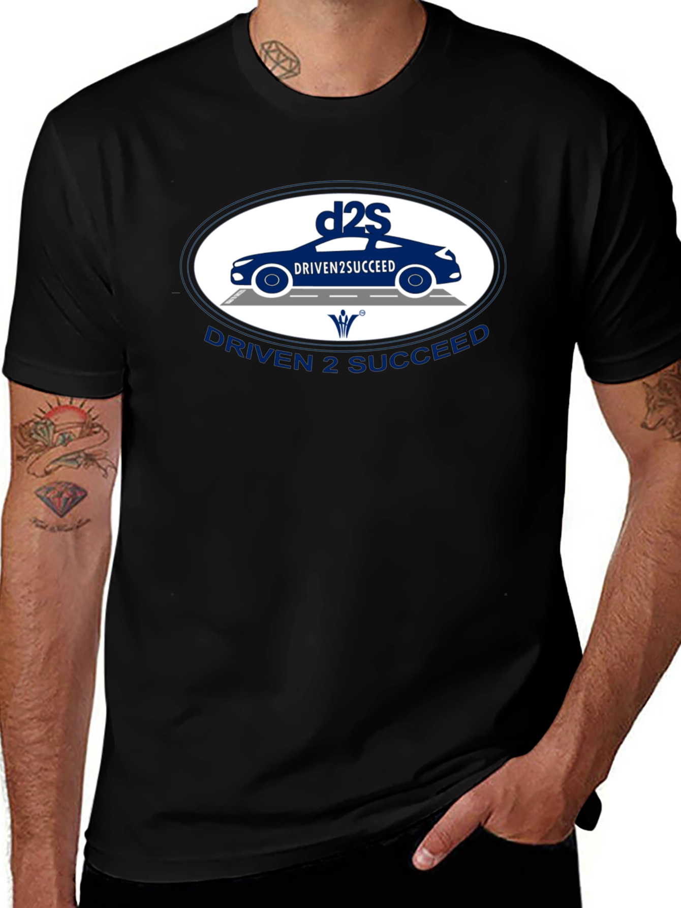 Variant 27 of Driven2Succeed Black T-Shirt