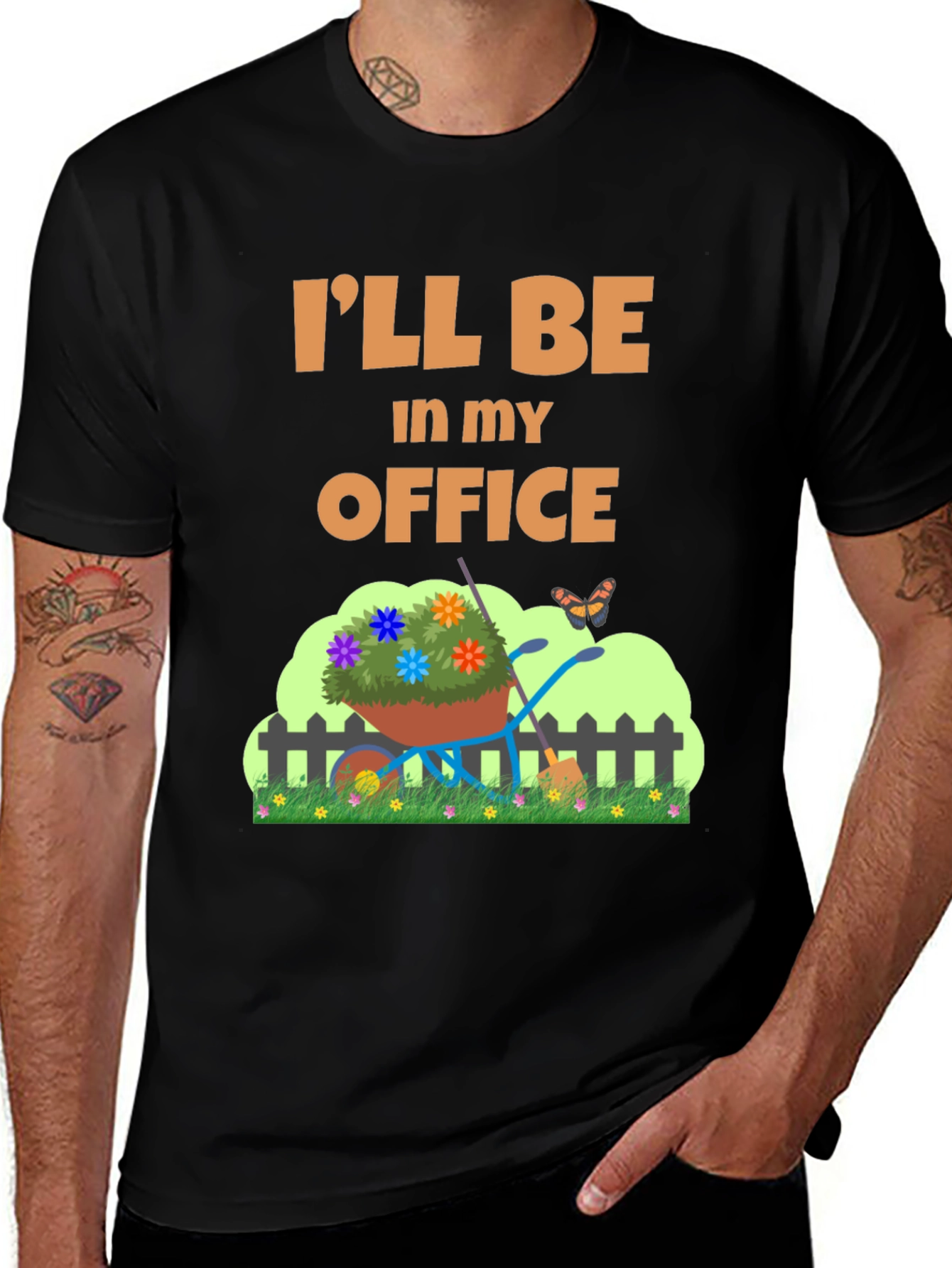 Variant 17 of Gardener's Office T-Shirt