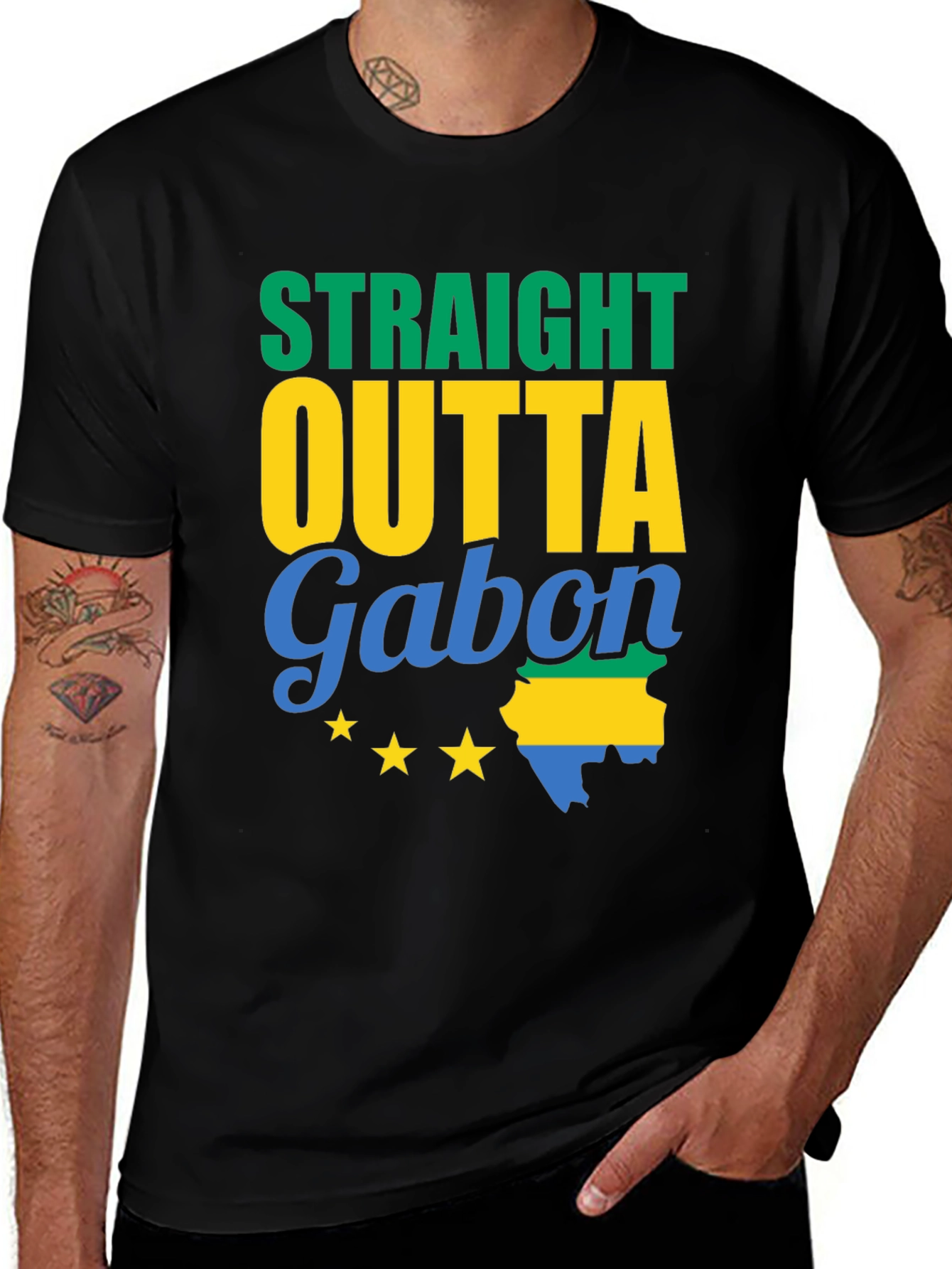 Straight Outta Gabon T-Shirt