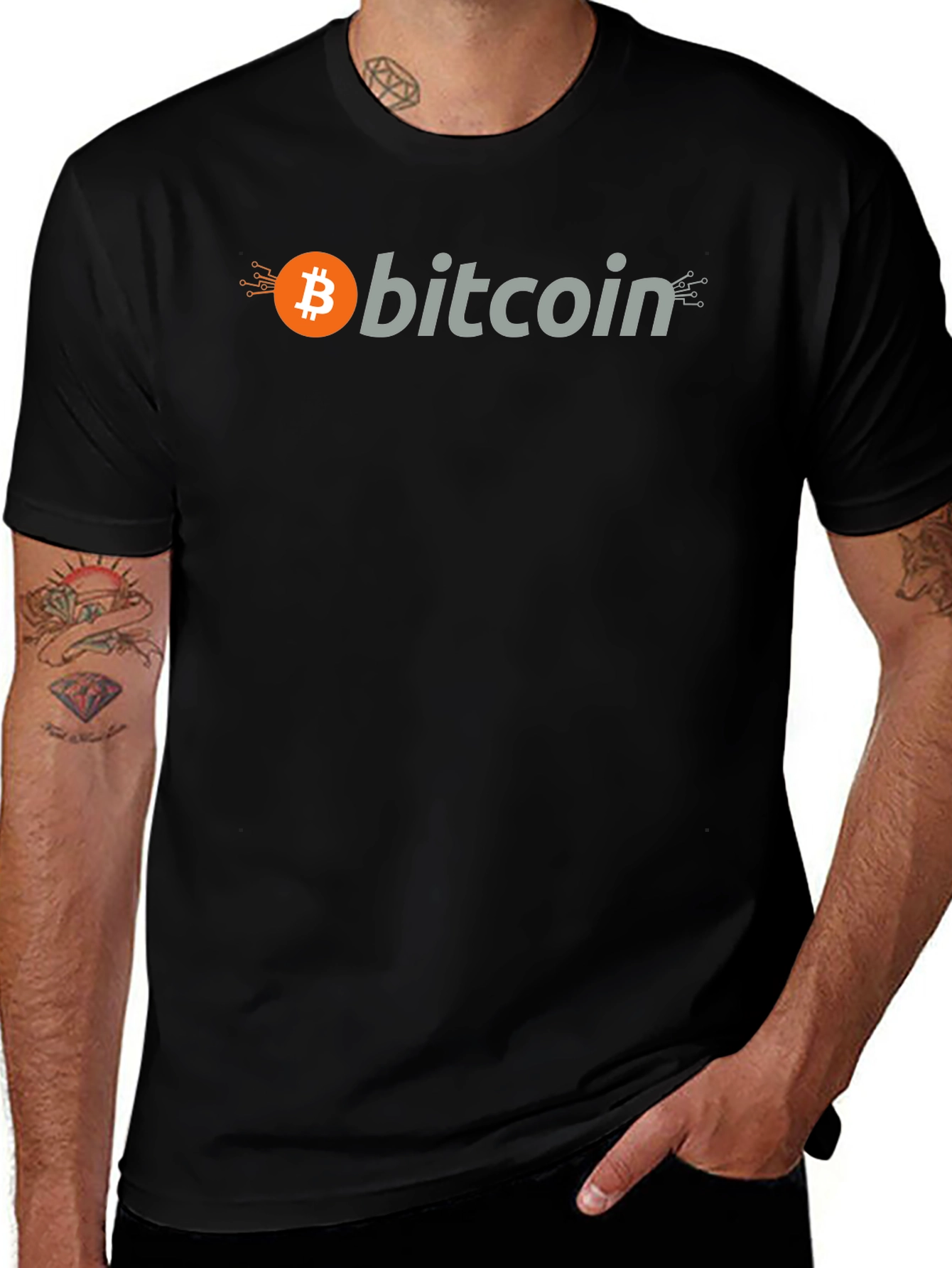 Bitcoin Logo T-Shirt - Crypto Tee