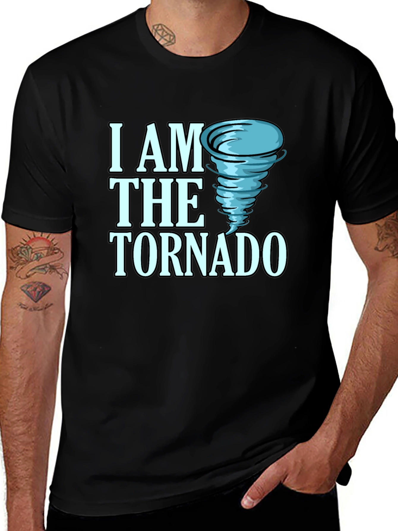 Variant 8 of I Am The Tornado Graphic T-Shirt