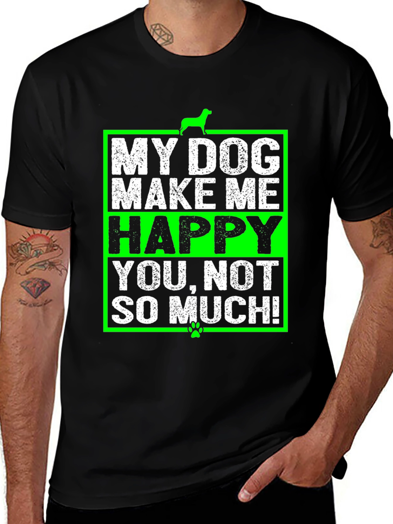 Variant 7 of Funny Dog Lover Graphic T-Shirt
