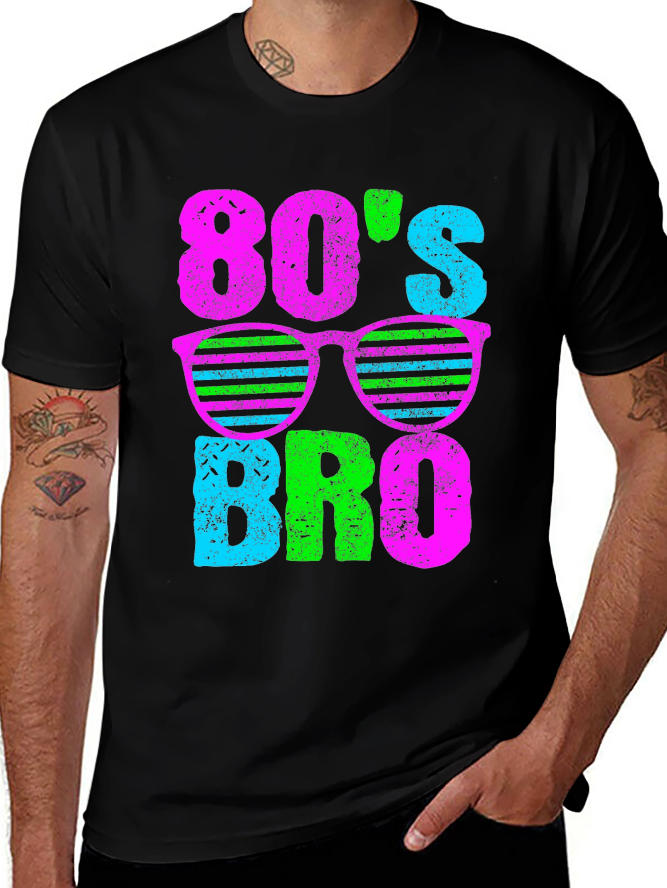 80's Bro T-Shirt: Retro Party Tee